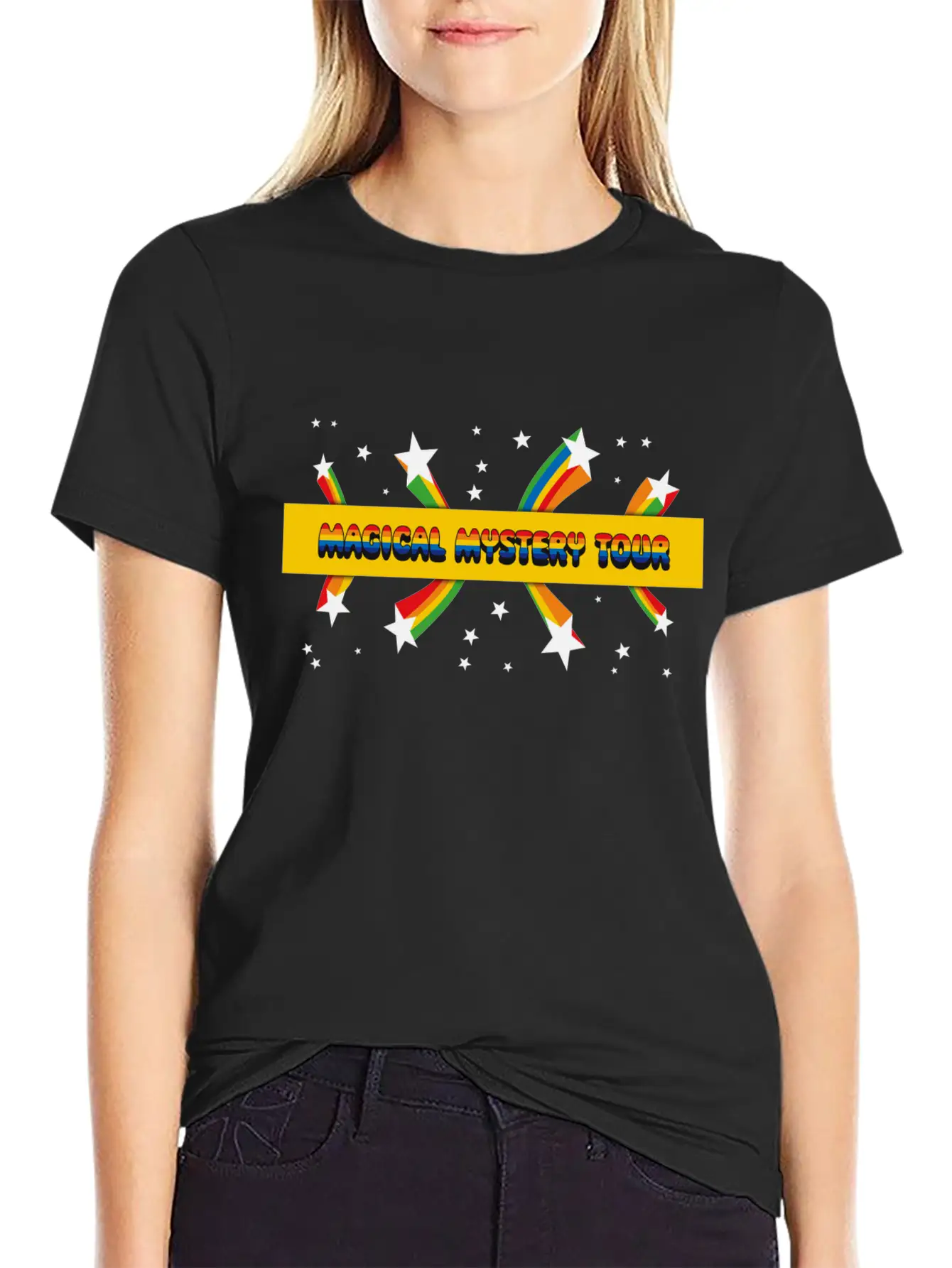 Magical Mystery Tour Logo Essential Cotton Tee For Daily Outfits – Unisex Style
