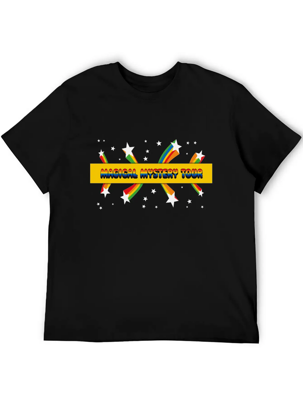 Magical Mystery Tour Logo Essential Cotton Tee For Daily Outfits – Unisex Style