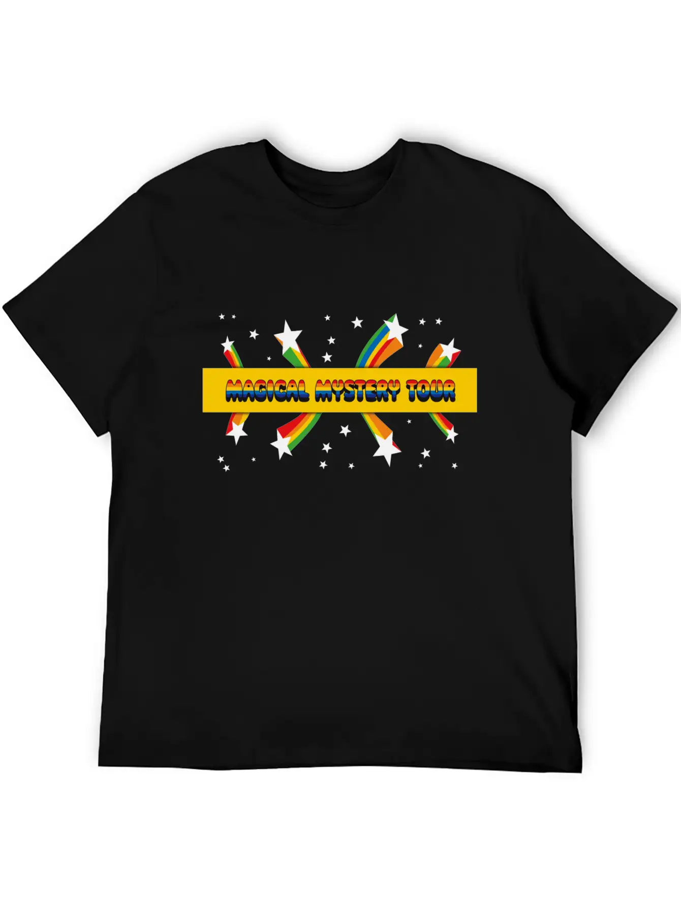 Magical Mystery Tour Logo Essential Cotton Tee For Daily Outfits – Unisex Style