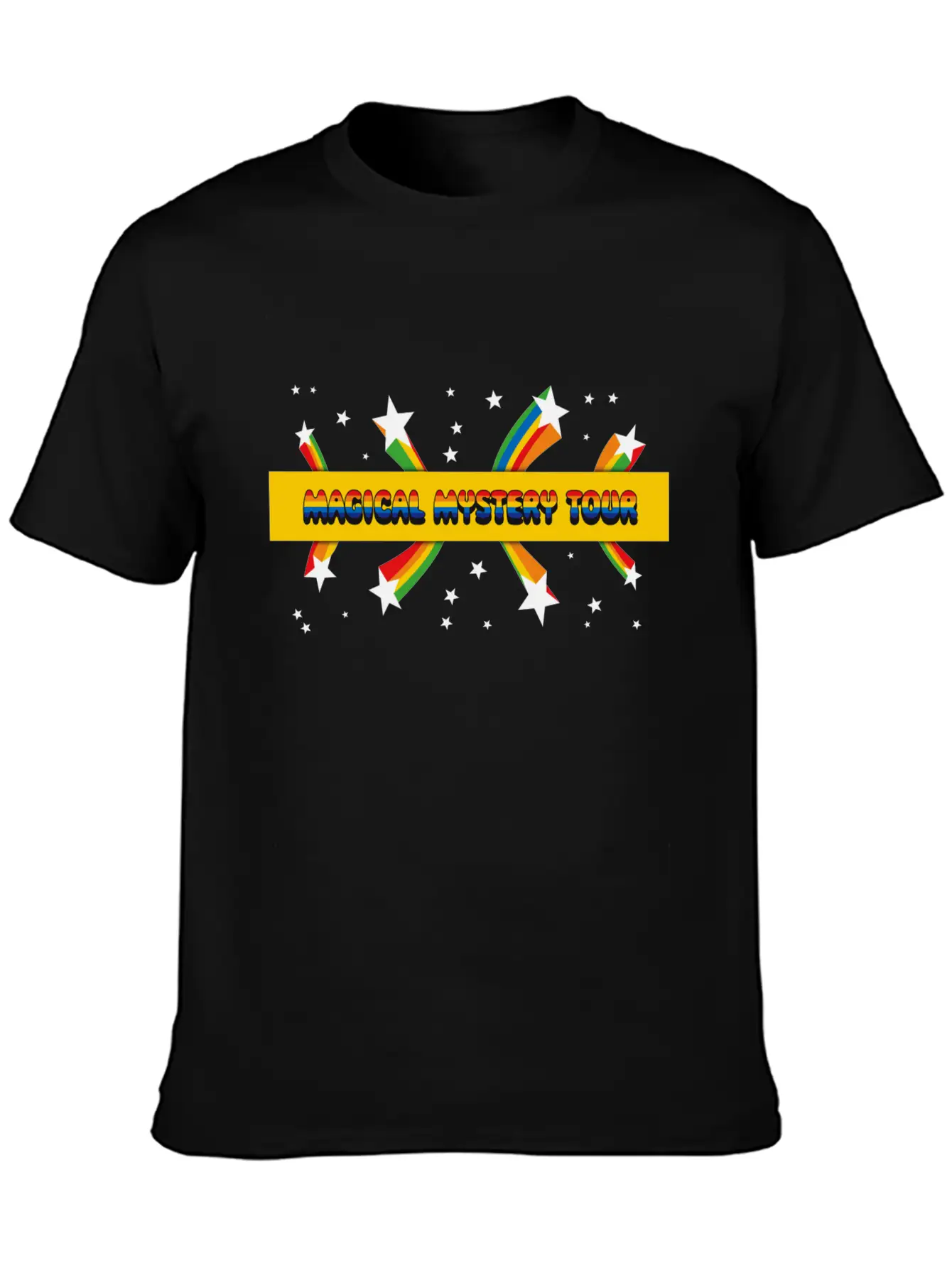 Magical Mystery Tour Logo Essential Cotton Tee For Daily Outfits – Unisex Style