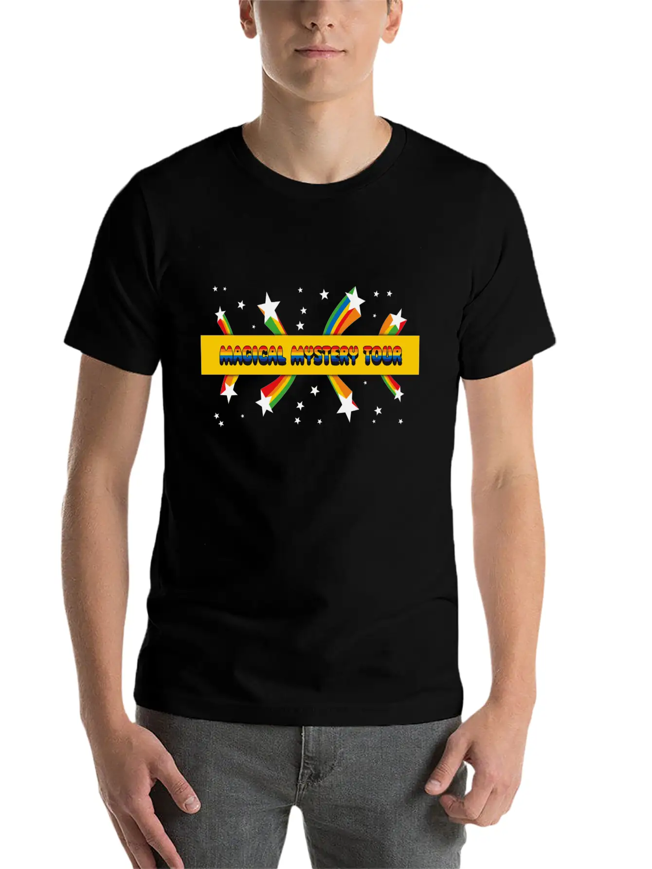 Magical Mystery Tour Logo Essential Cotton Tee For Daily Outfits – Unisex Style