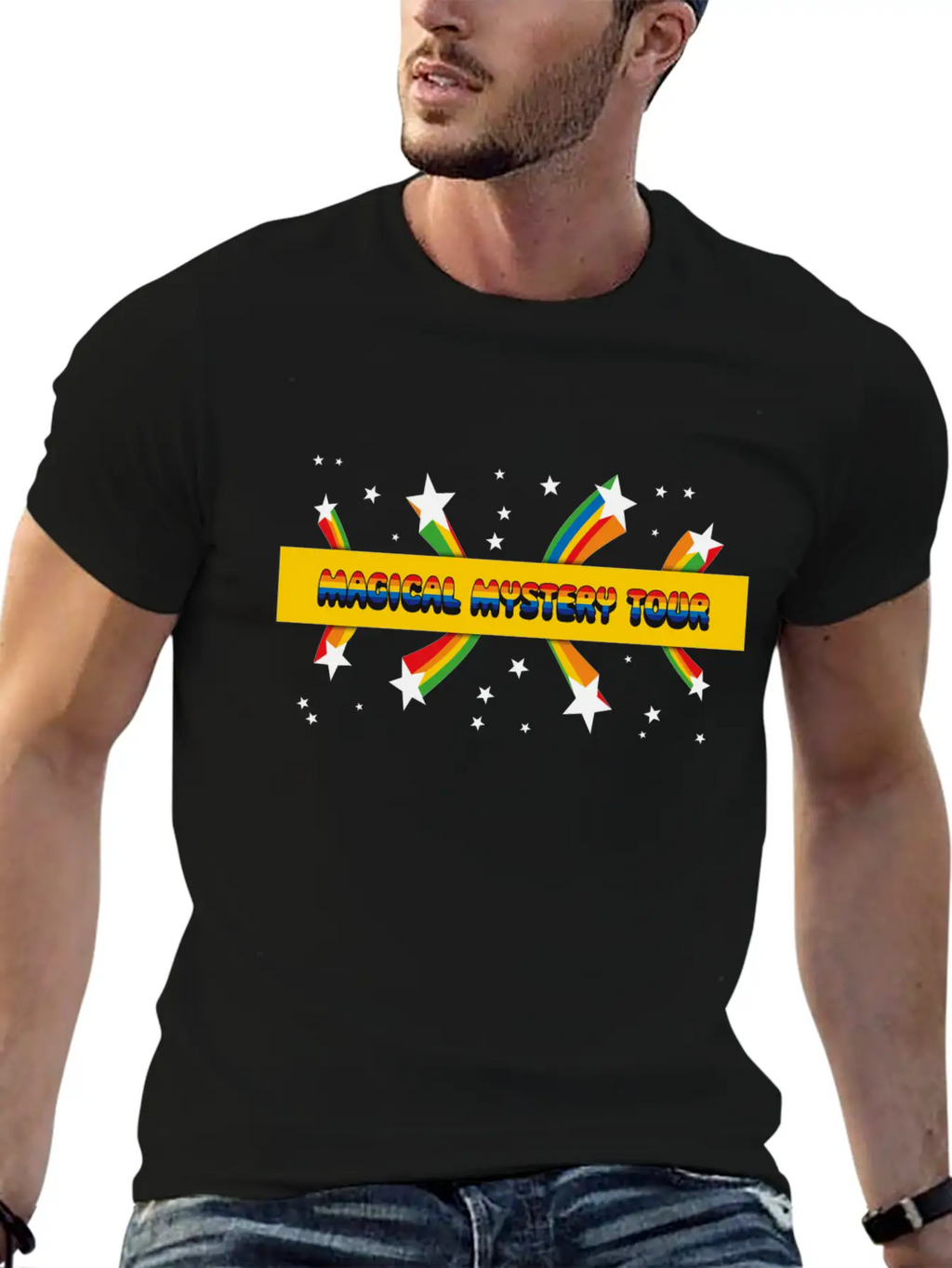 Magical Mystery Tour Logo Essential Cotton Tee For Daily Outfits – Unisex Style