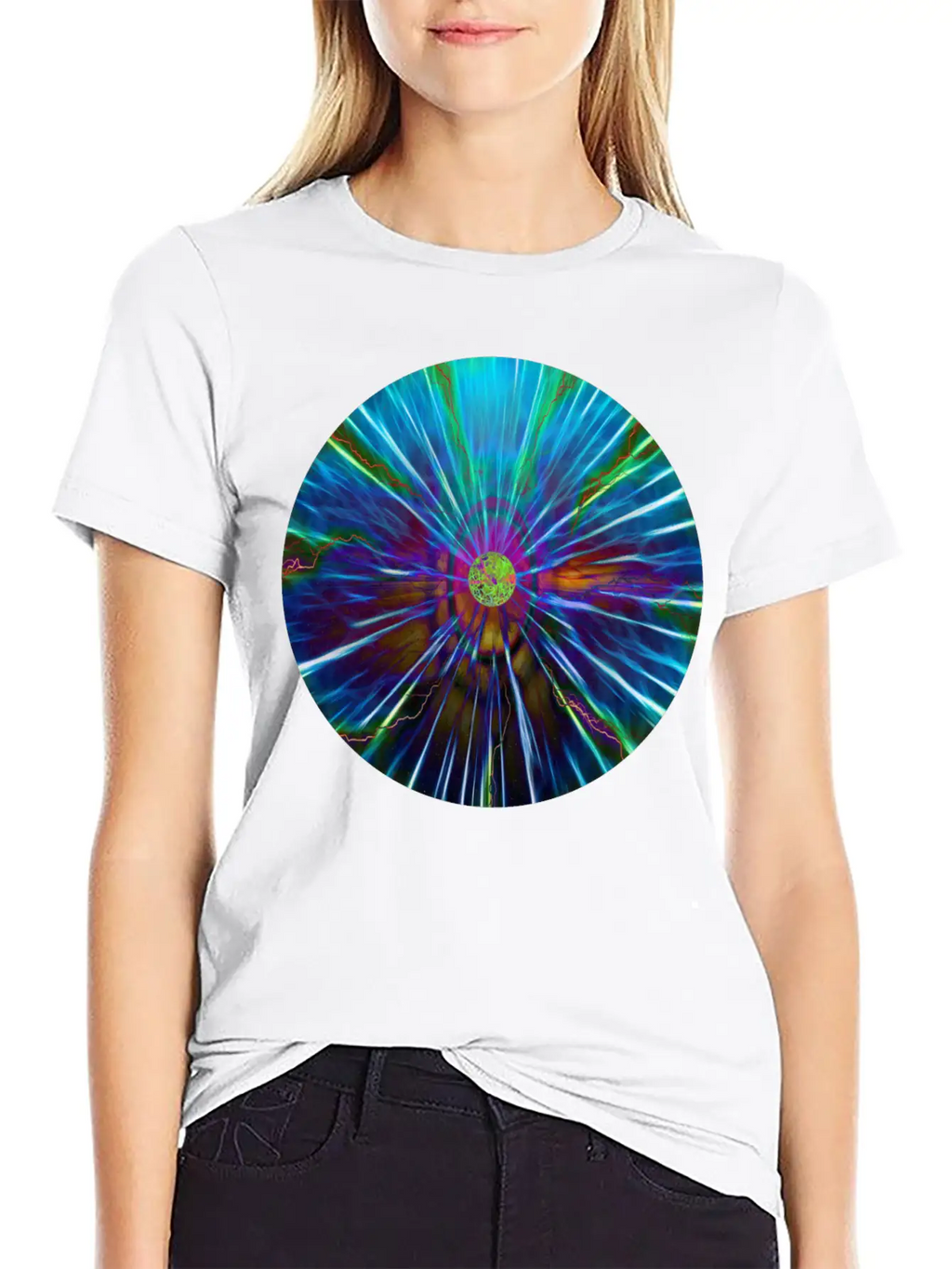 Magnetic Field Sphere Stylish Everyday T-Shirt – Unisex Basic Cotton Tee