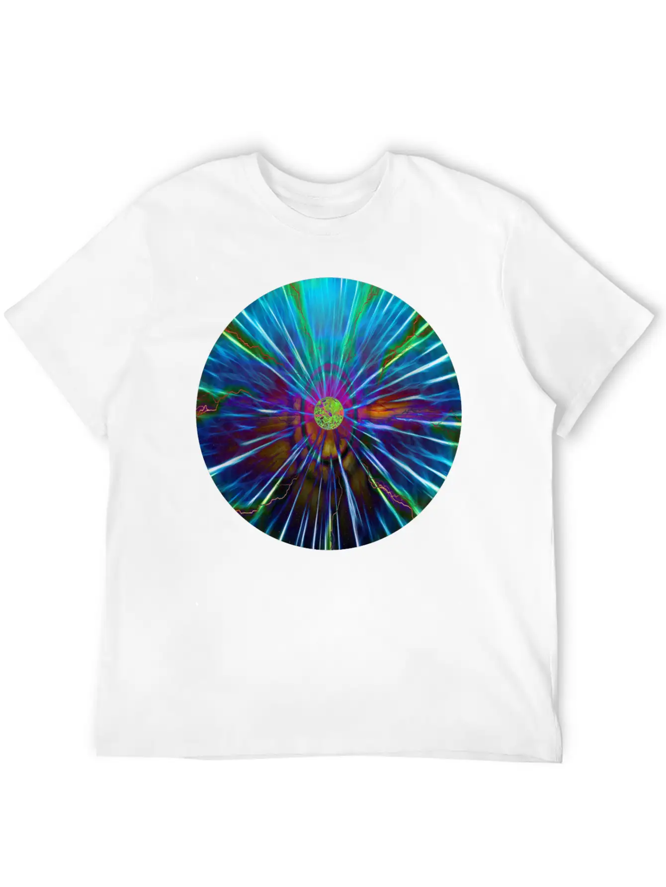 Magnetic Field Sphere Stylish Everyday T-Shirt – Unisex Basic Cotton Tee