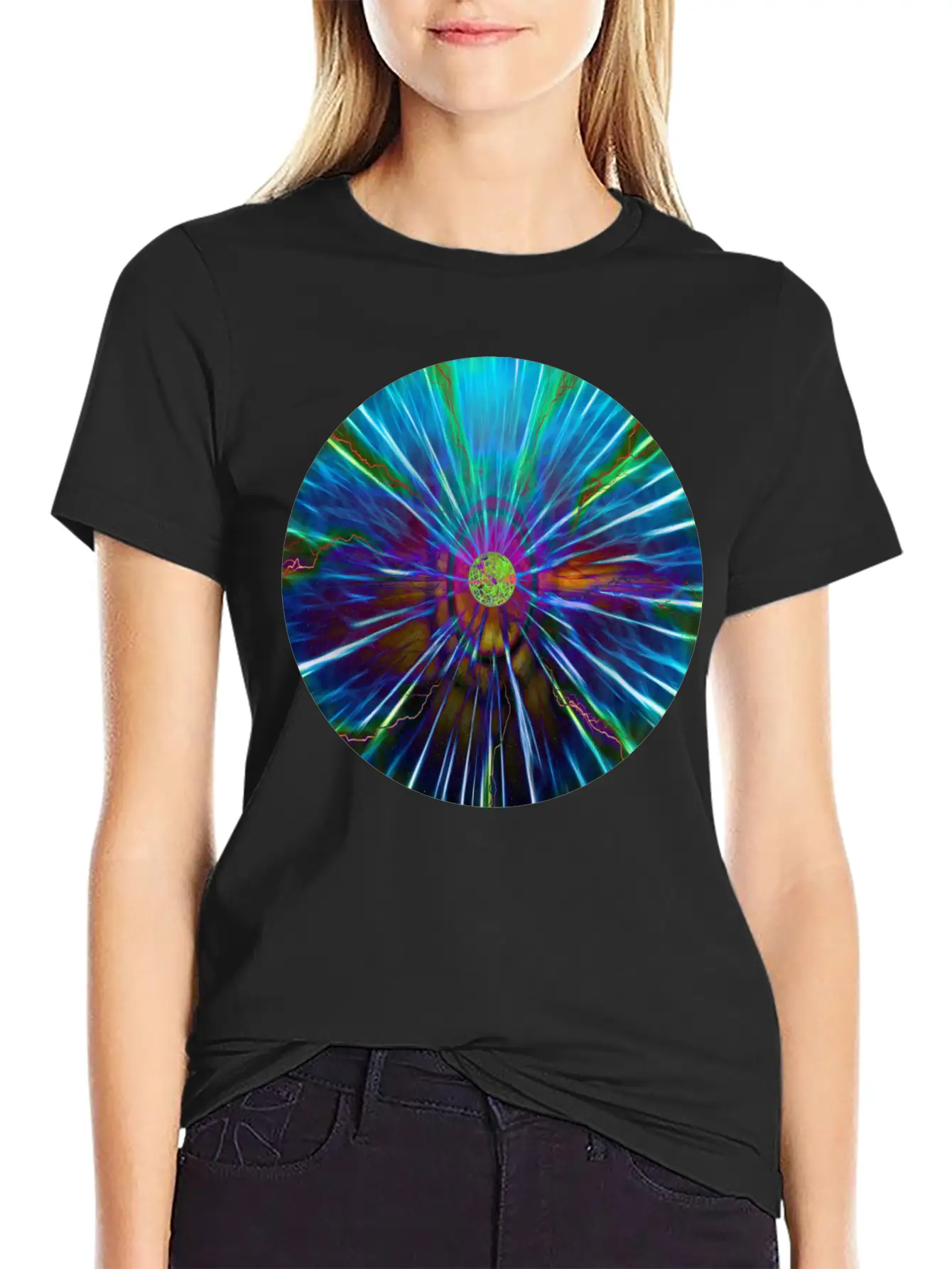 Magnetic Field Sphere Stylish Everyday T-Shirt – Unisex Basic Cotton Tee