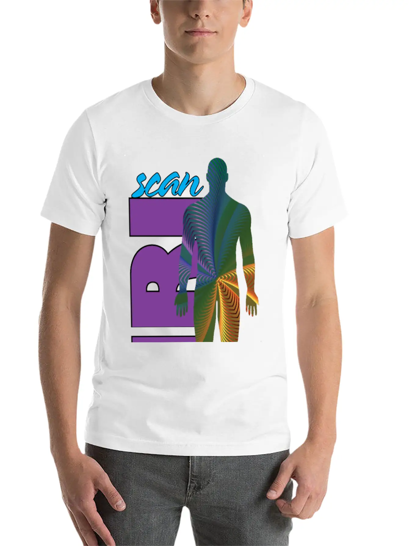 Magnetic Resonance Imaging Scan Unisex Casual T-Shirt – Clean Design For Daily Comfort