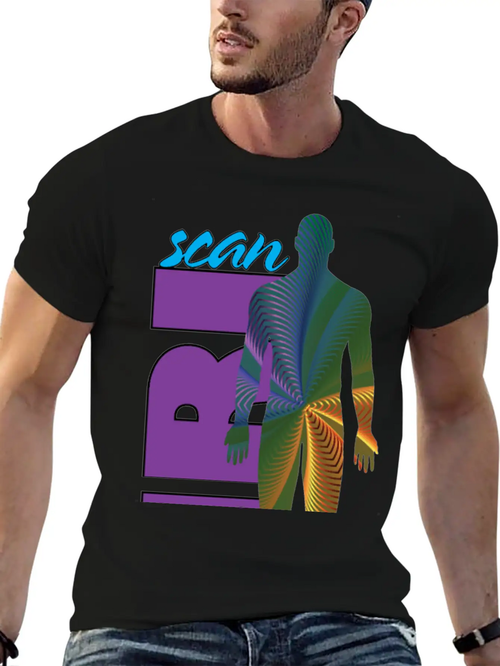 Magnetic Resonance Imaging Scan Unisex Casual T-Shirt – Clean Design For Daily Comfort