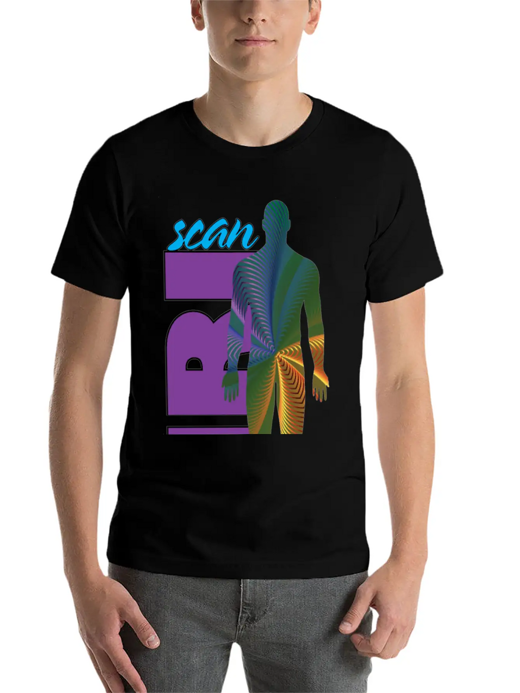 Magnetic Resonance Imaging Scan Unisex Casual T-Shirt – Clean Design For Daily Comfort