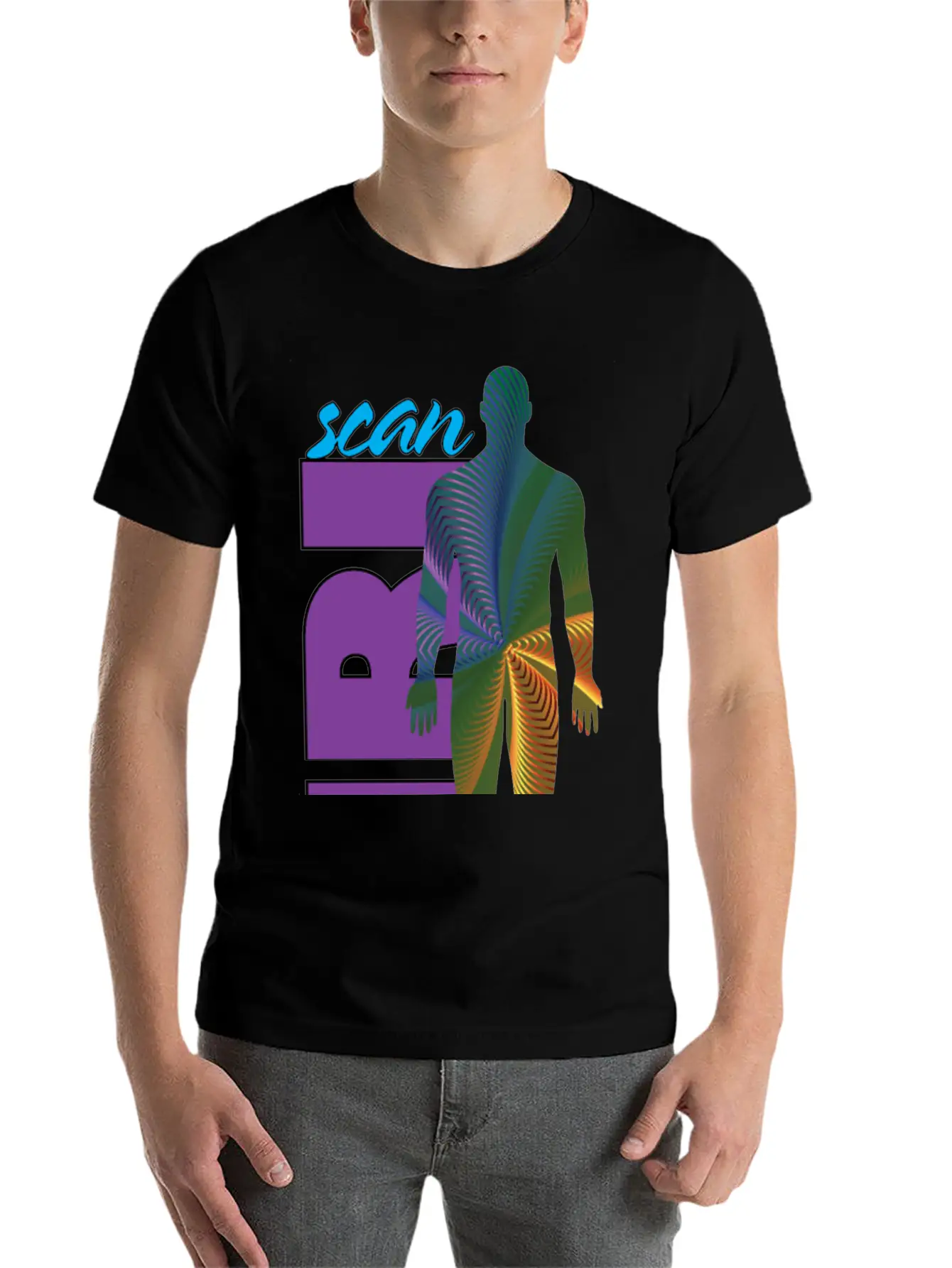 Magnetic Resonance Imaging Scan Unisex Casual T-Shirt – Clean Design For Daily Comfort