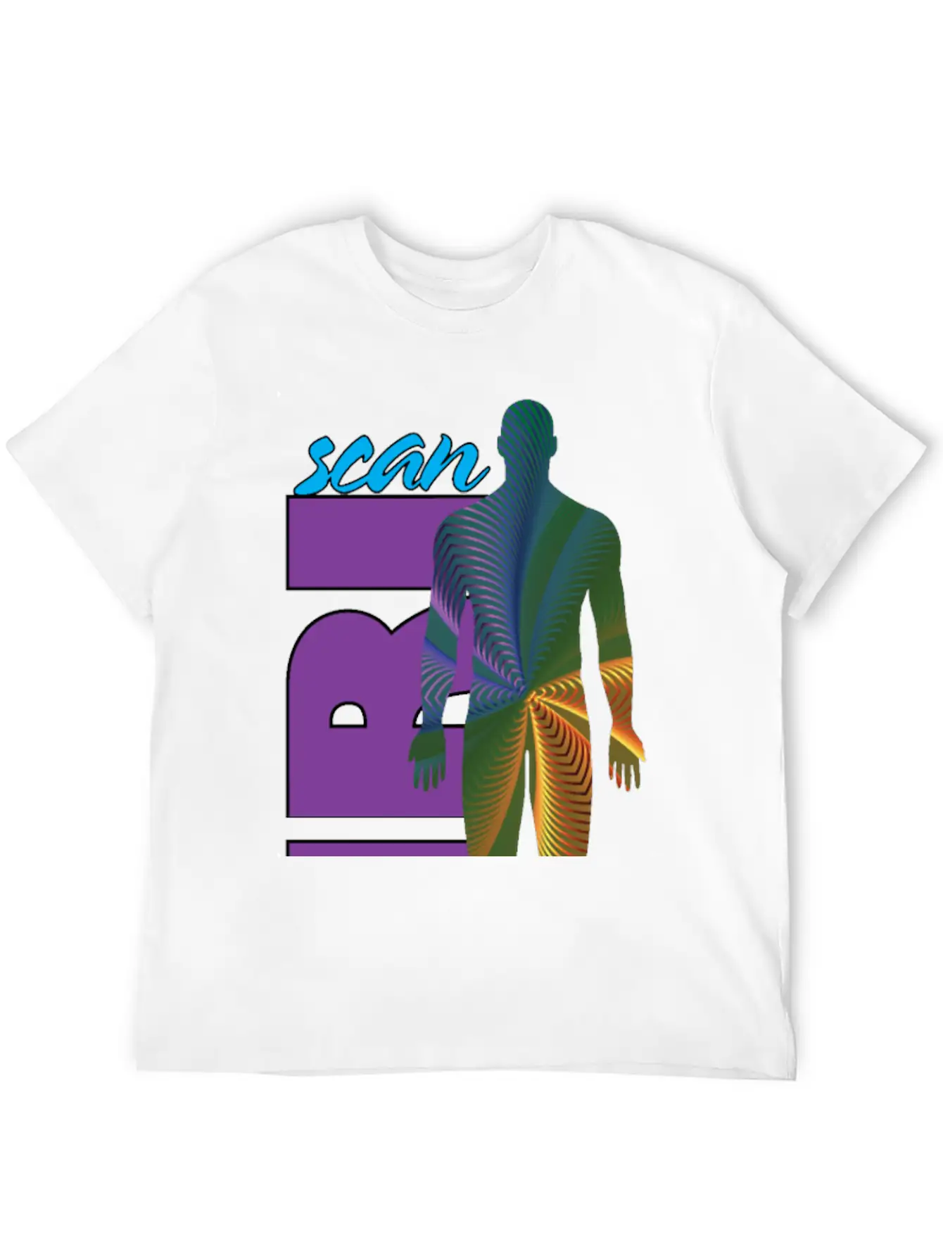 Magnetic Resonance Imaging Scan Unisex Casual T-Shirt – Clean Design For Daily Comfort