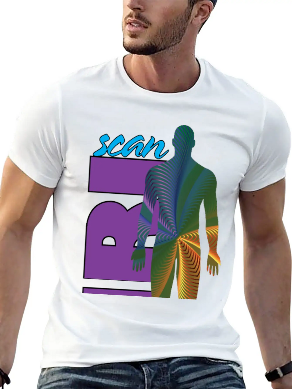 Magnetic Resonance Imaging Scan Unisex Casual T-Shirt – Clean Design For Daily Comfort