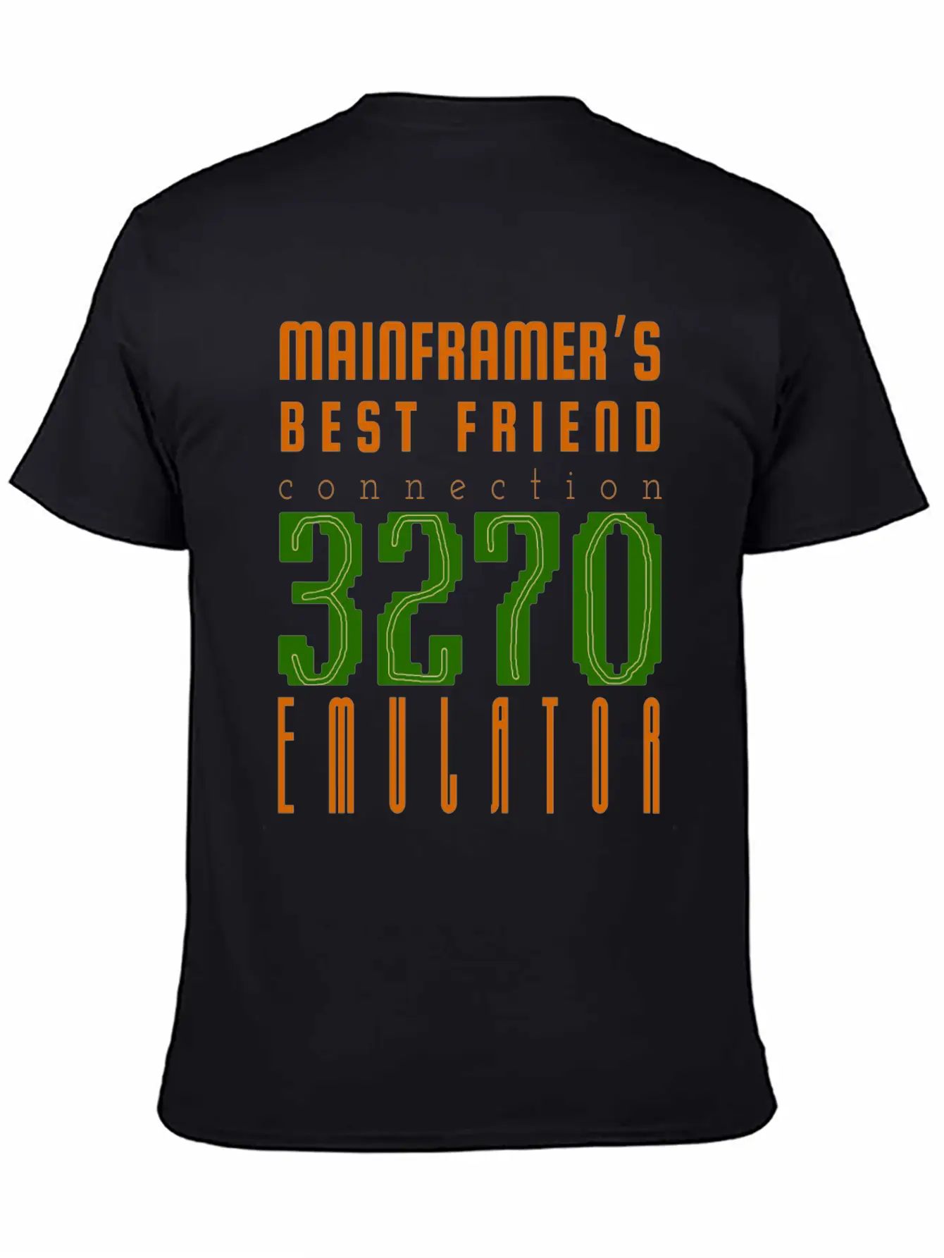Mainframe Computer 3270 Emulator Casual Graphic T-Shirt – Simple And Comfortable Daily Wear