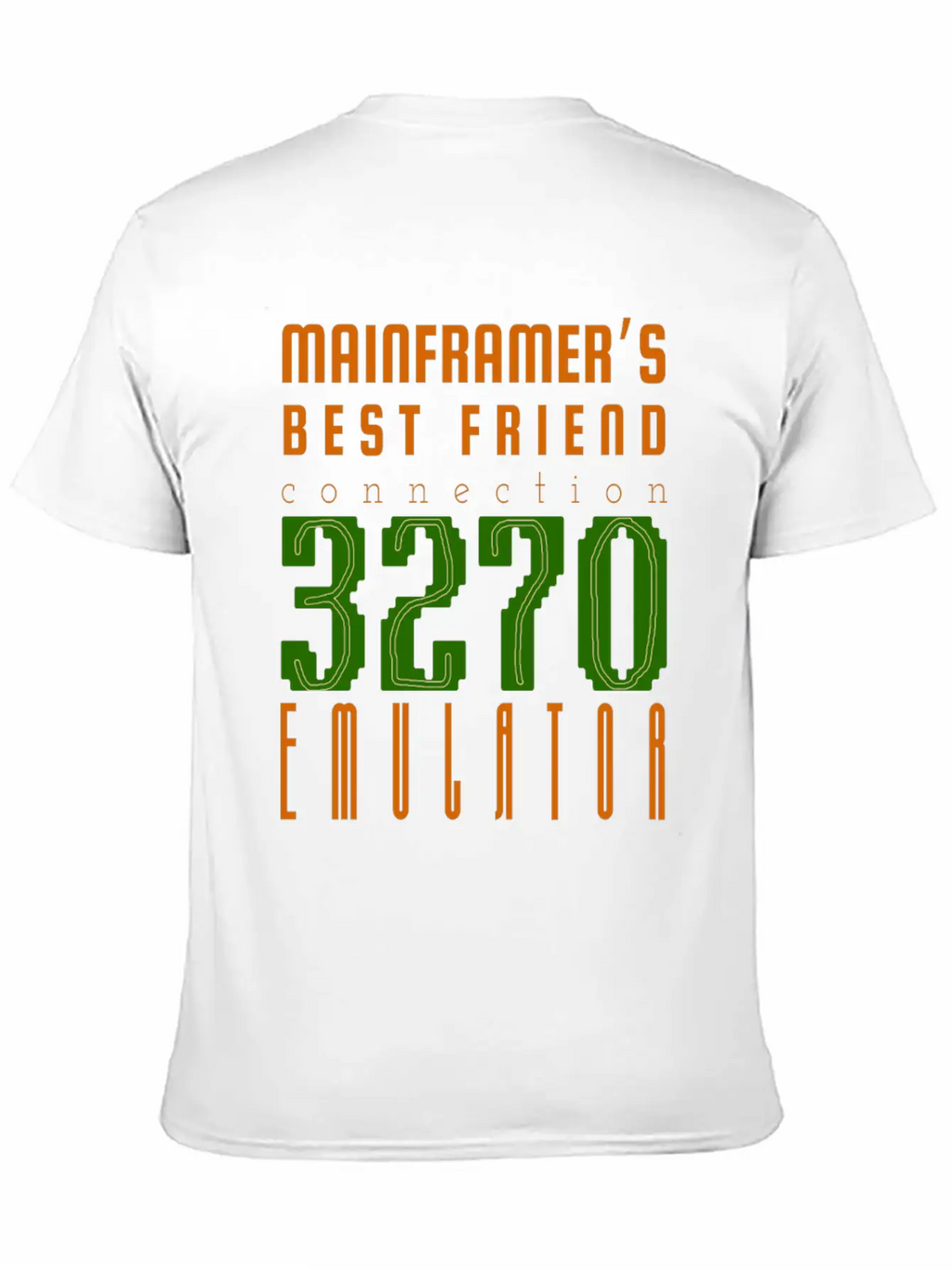 Mainframe Computer 3270 Emulator Casual Graphic T-Shirt – Simple And Comfortable Daily Wear