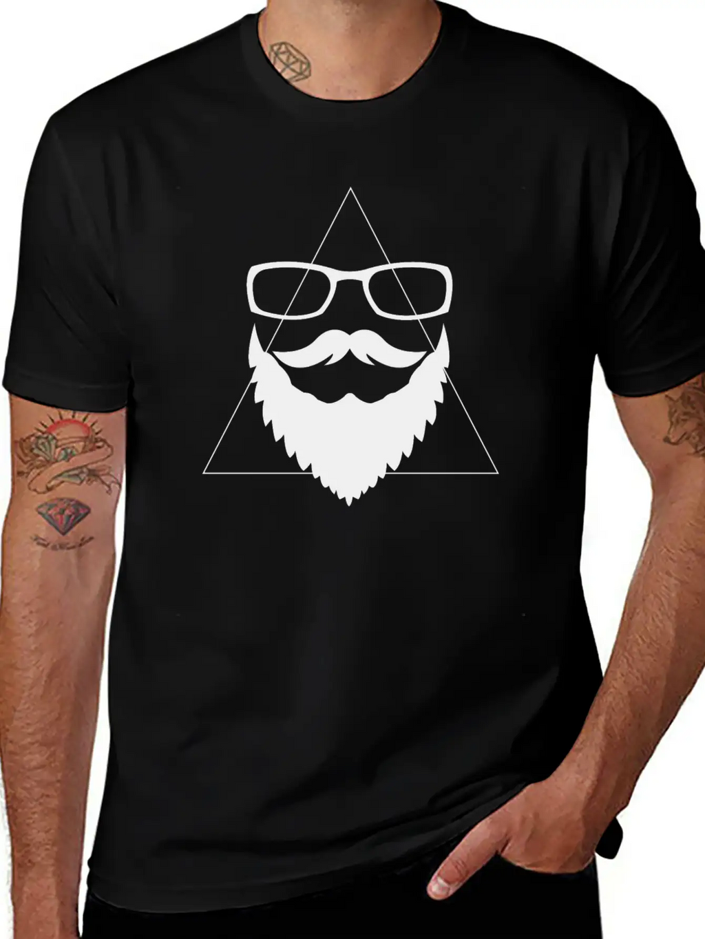 Mainstream Logo Breathable Soft Cotton T-Shirt – Timeless Casual Look