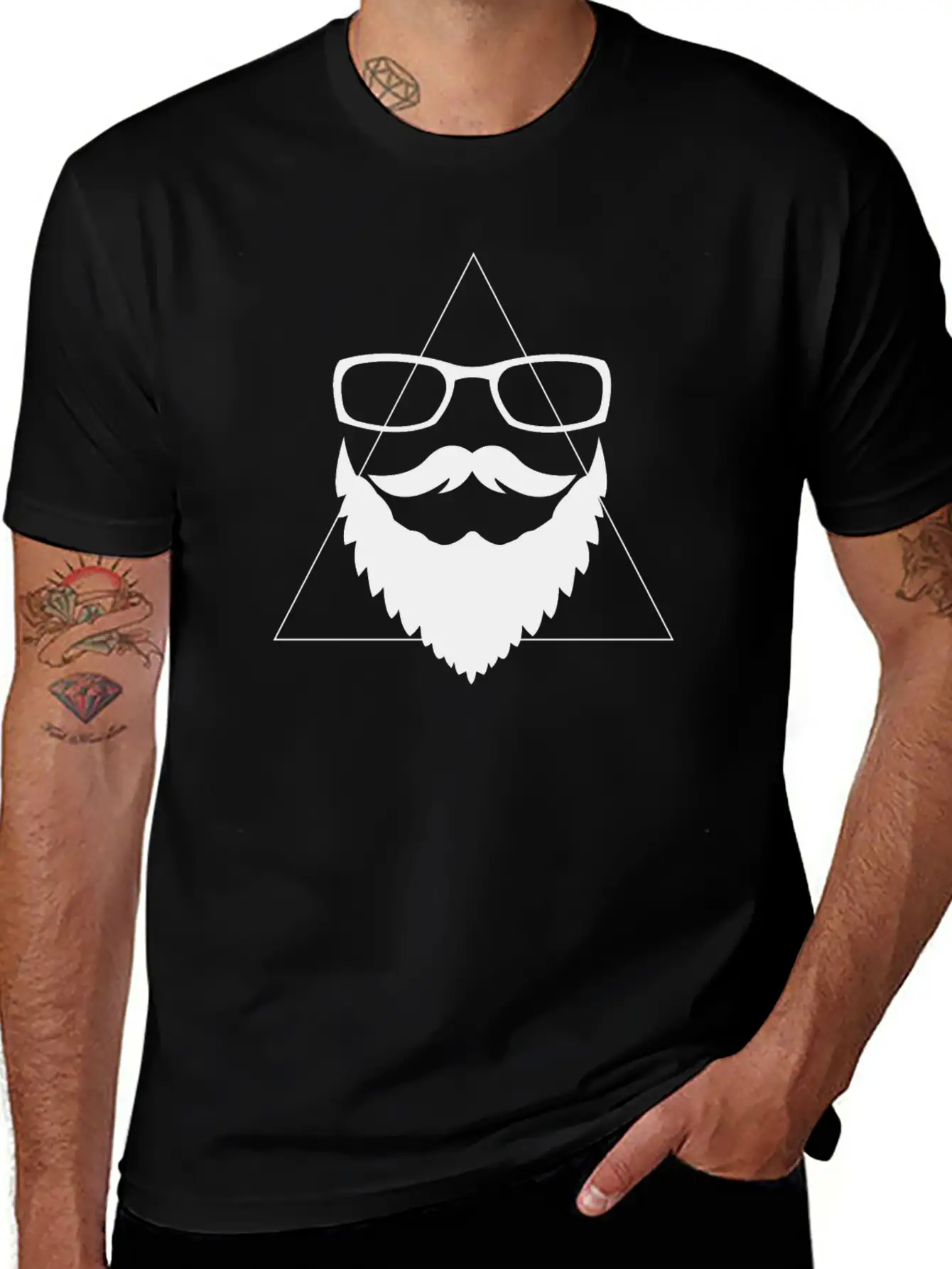 Mainstream Logo Breathable Soft Cotton T-Shirt – Timeless Casual Look