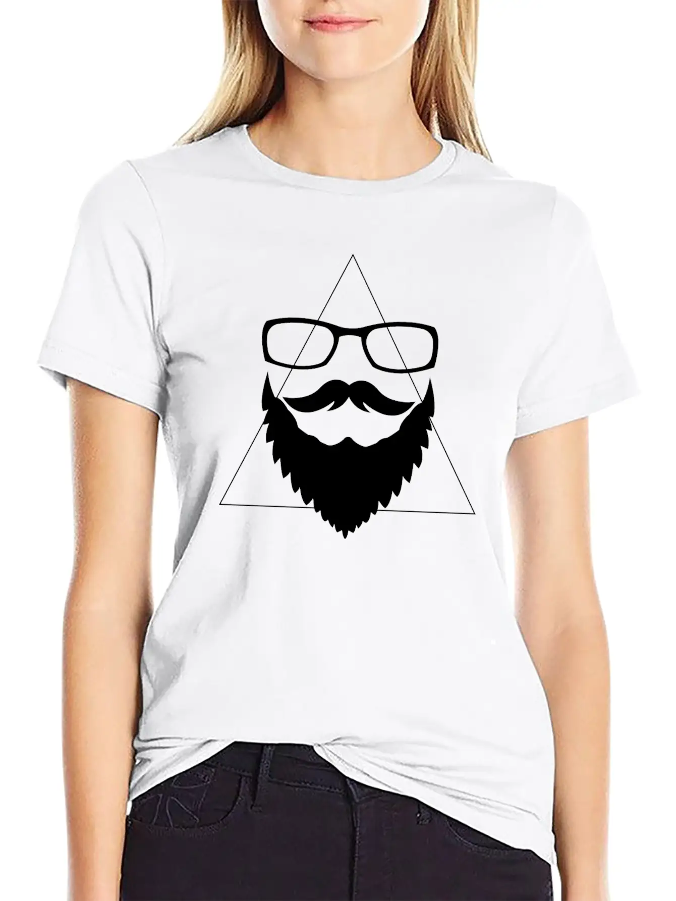 Mainstream Logo Breathable Soft Cotton T-Shirt – Timeless Casual Look
