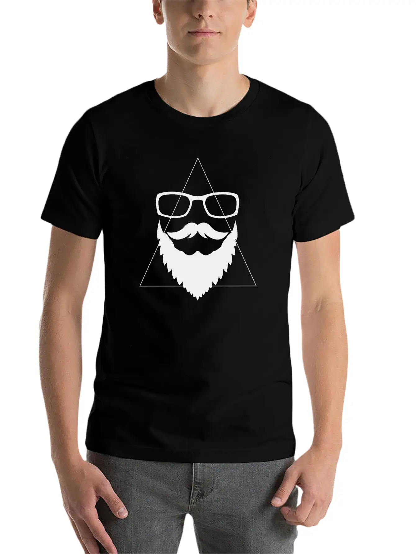 Mainstream Logo Breathable Soft Cotton T-Shirt – Timeless Casual Look