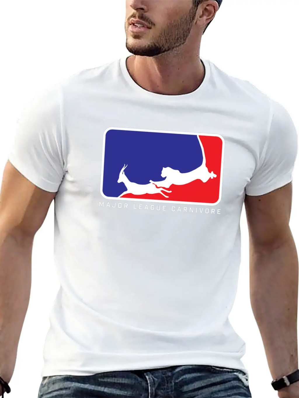 Major League Carnivore Classic Fit Graphic Tee For Daily Comfort – Unisex Cotton Shirt