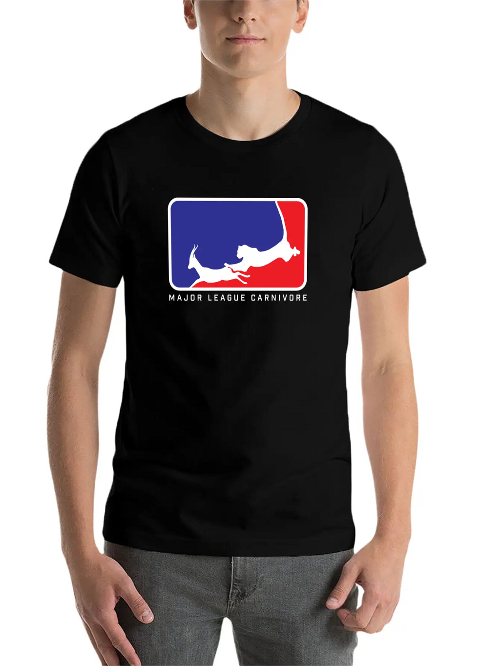 Major League Carnivore Classic Fit Graphic Tee For Daily Comfort – Unisex Cotton Shirt