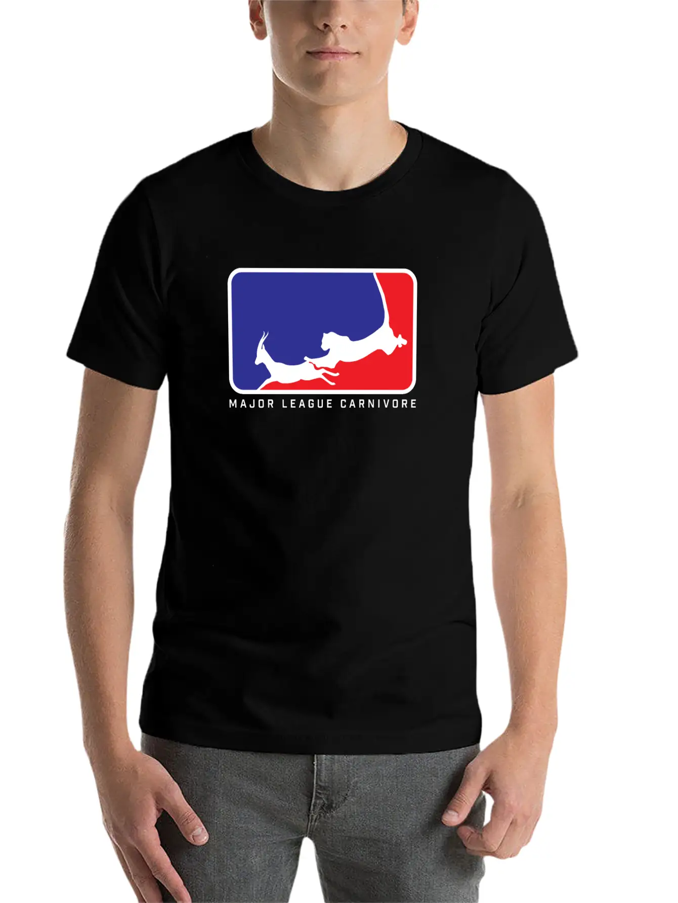 Major League Carnivore Classic Fit Graphic Tee For Daily Comfort – Unisex Cotton Shirt