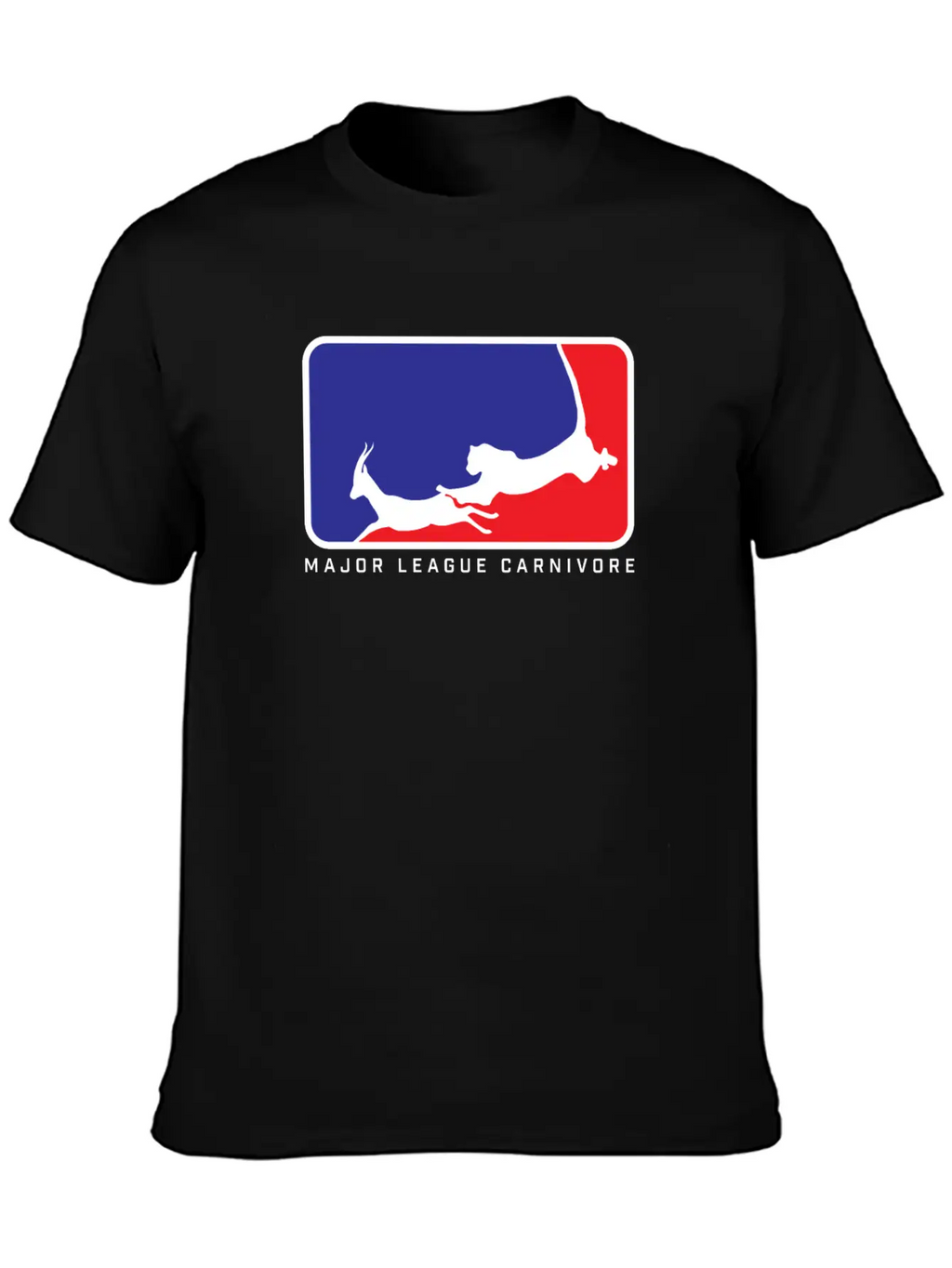 Major League Carnivore Classic Fit Graphic Tee For Daily Comfort – Unisex Cotton Shirt