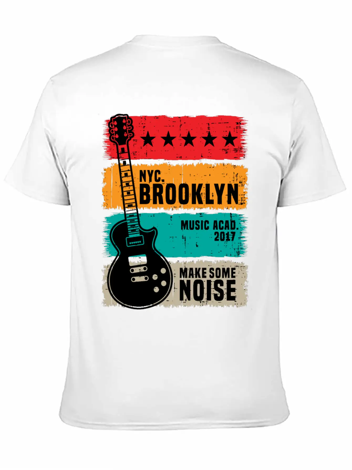 Make Some Noise Classic Fit Graphic Tee For Daily Comfort – Unisex Cotton Shirt