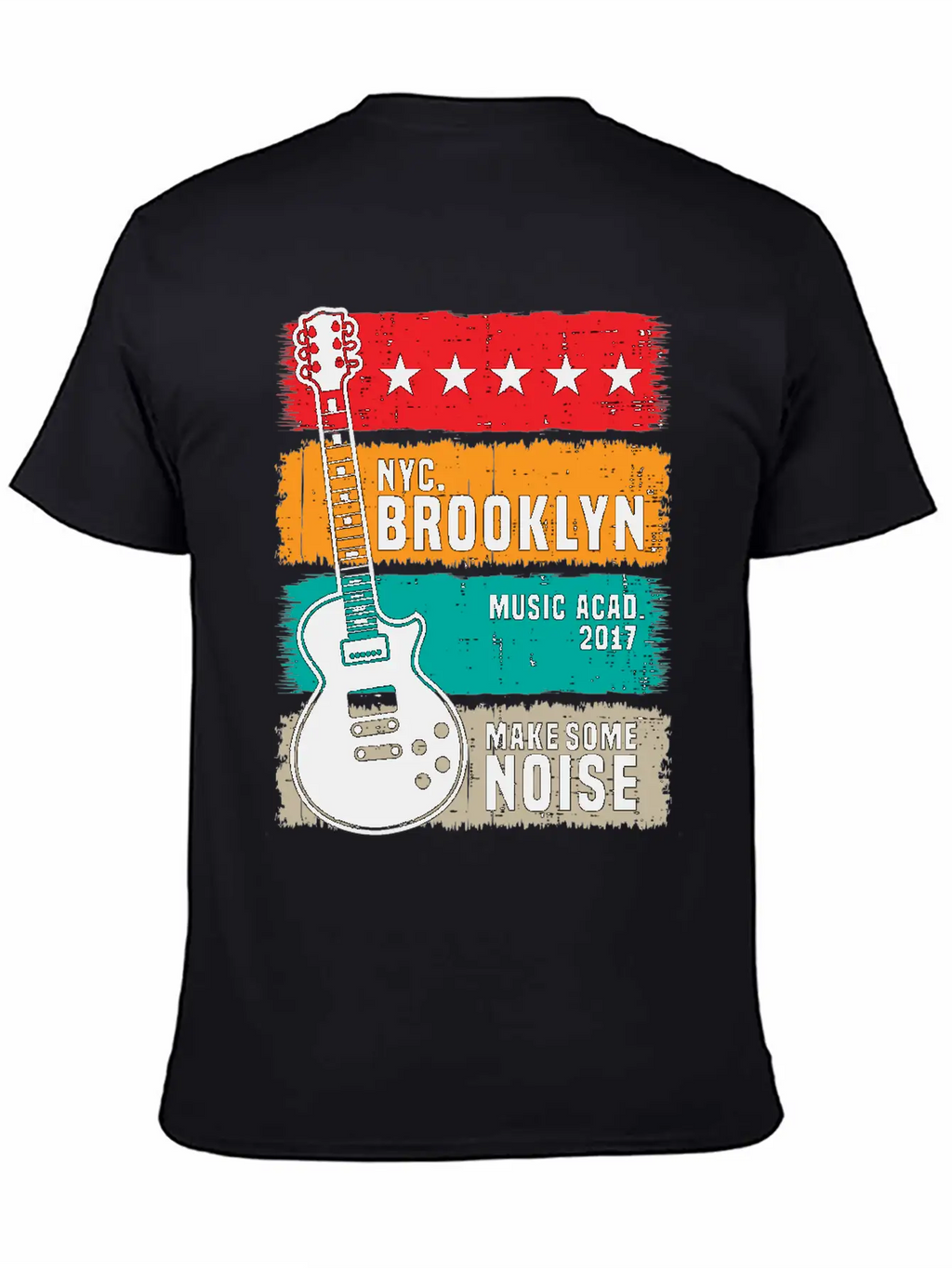 Make Some Noise Classic Fit Graphic Tee For Daily Comfort – Unisex Cotton Shirt