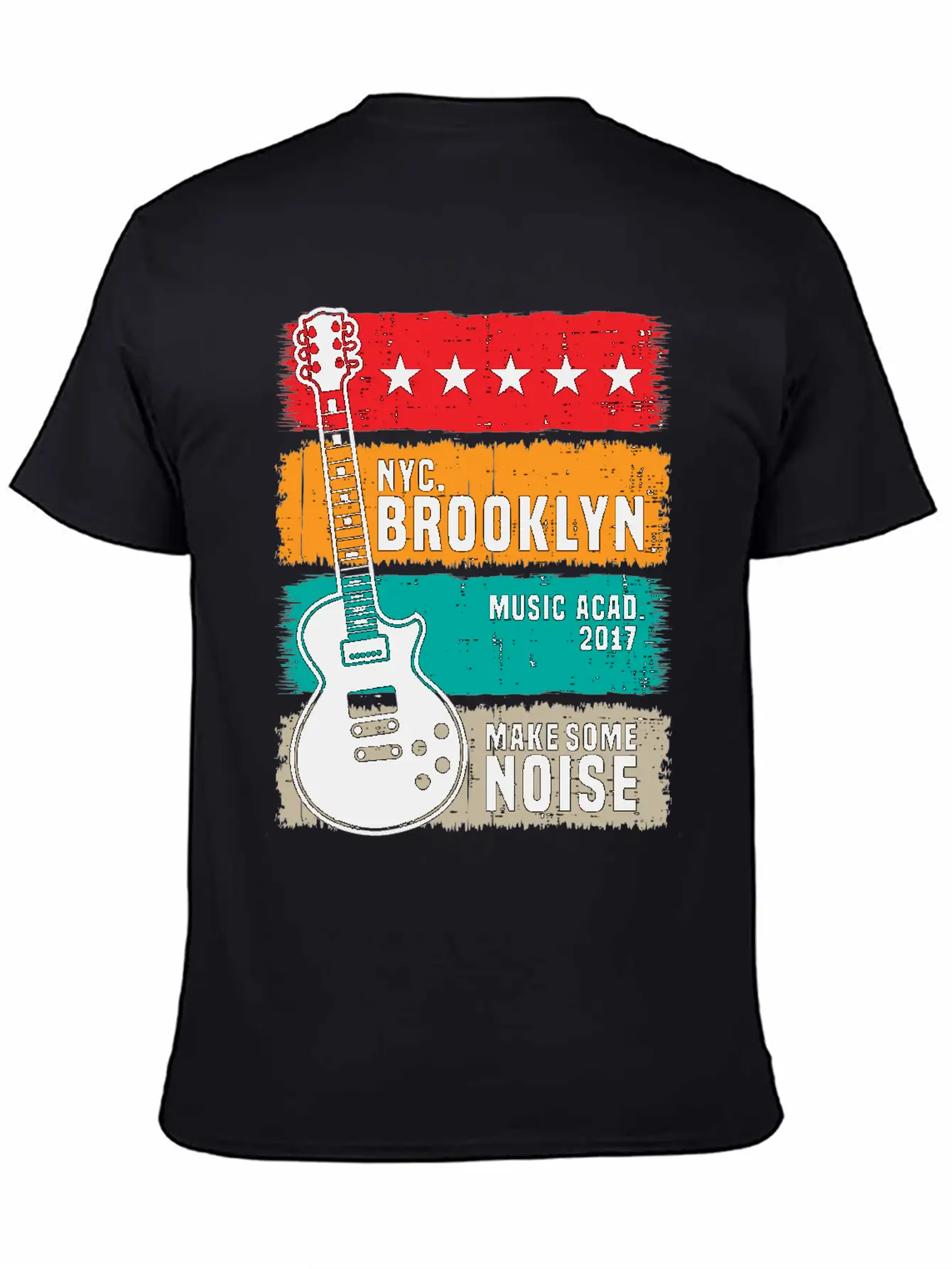 Make Some Noise Classic Fit Graphic Tee For Daily Comfort – Unisex Cotton Shirt
