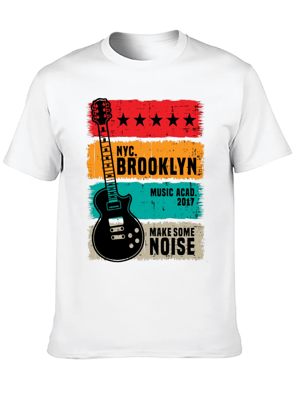 Make Some Noise Classic Fit Graphic Tee For Daily Comfort – Unisex Cotton Shirt