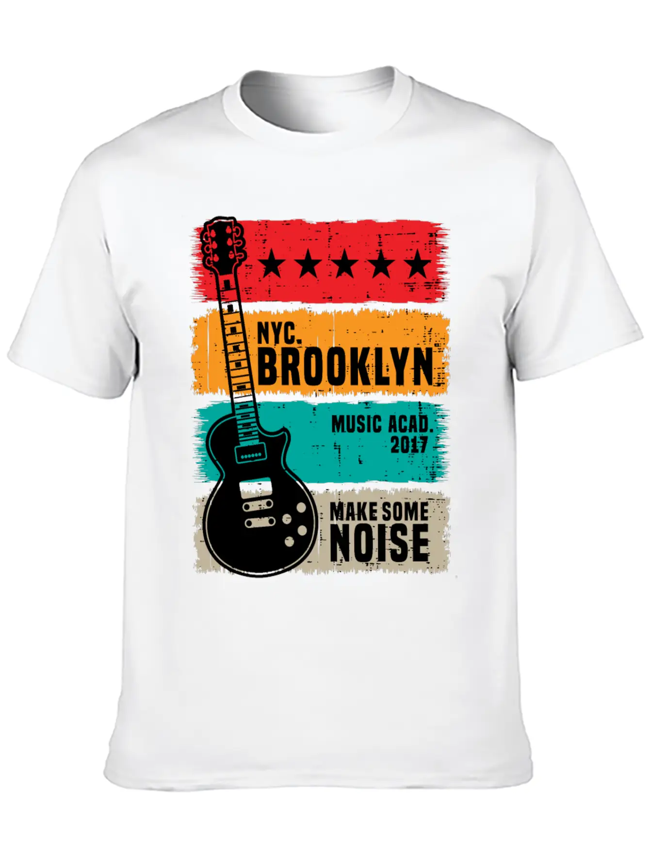 Make Some Noise Classic Fit Graphic Tee For Daily Comfort – Unisex Cotton Shirt