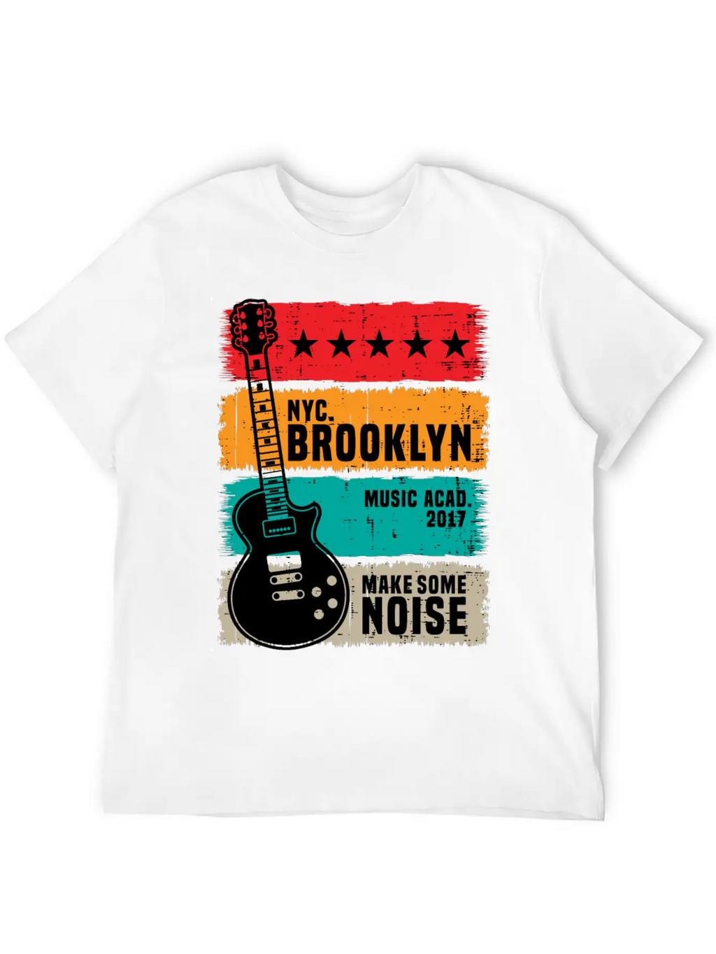 Make Some Noise Classic Fit Graphic Tee For Daily Comfort – Unisex Cotton Shirt