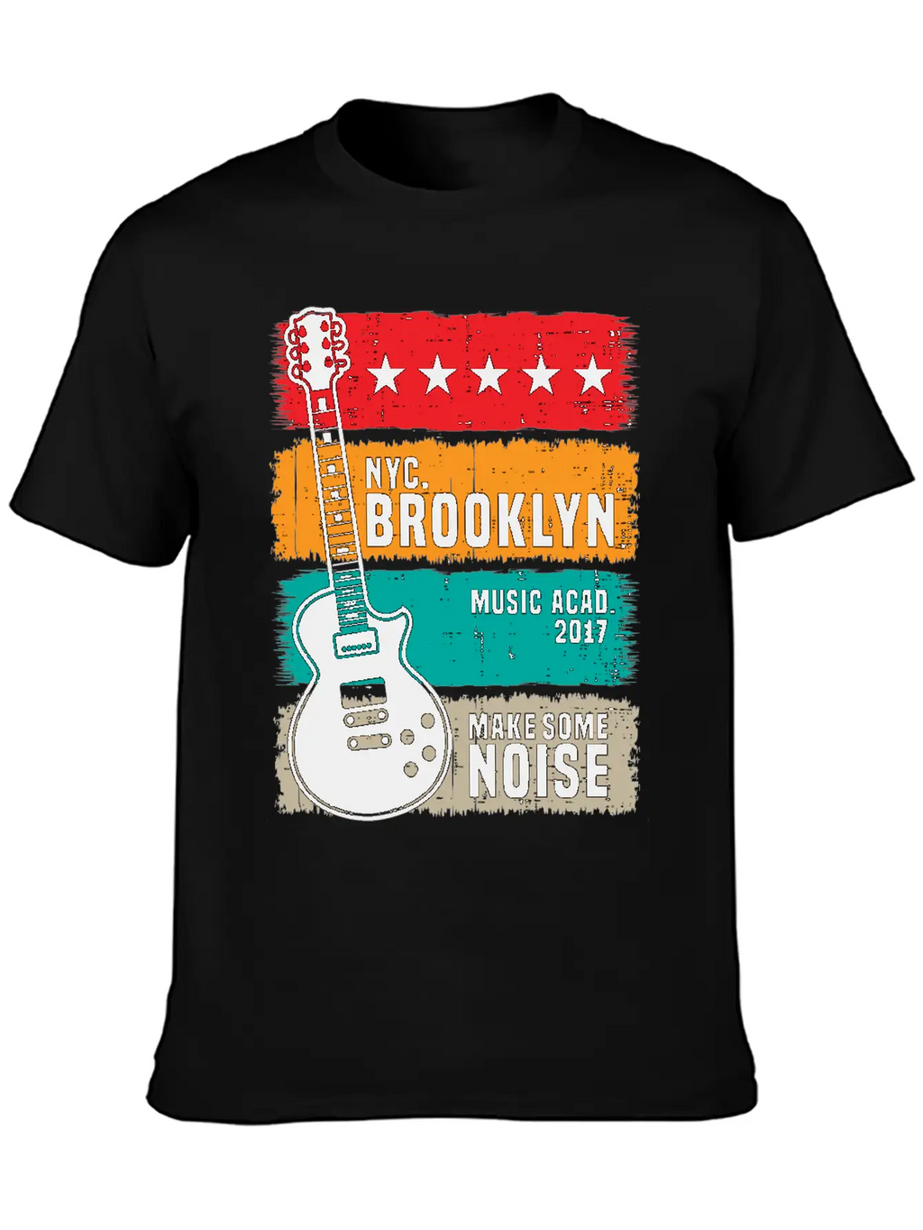 Make Some Noise Classic Fit Graphic Tee For Daily Comfort – Unisex Cotton Shirt