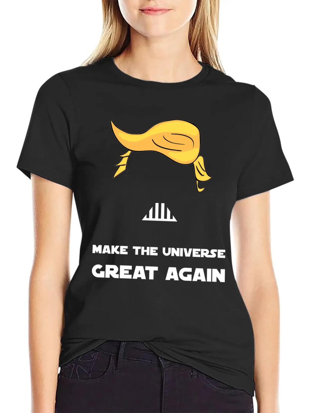 MAKE THE UNIVERSE GREAT AGAIN Unisex Short Sleeve Soft Cotton T-Shirt – Casual Everyday Wear