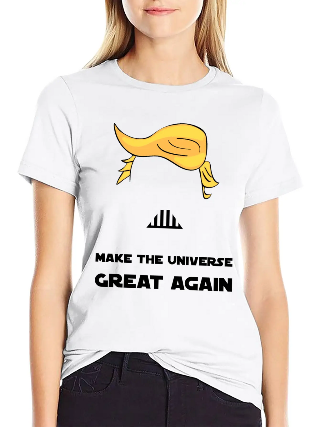 MAKE THE UNIVERSE GREAT AGAIN Unisex Short Sleeve Soft Cotton T-Shirt – Casual Everyday Wear