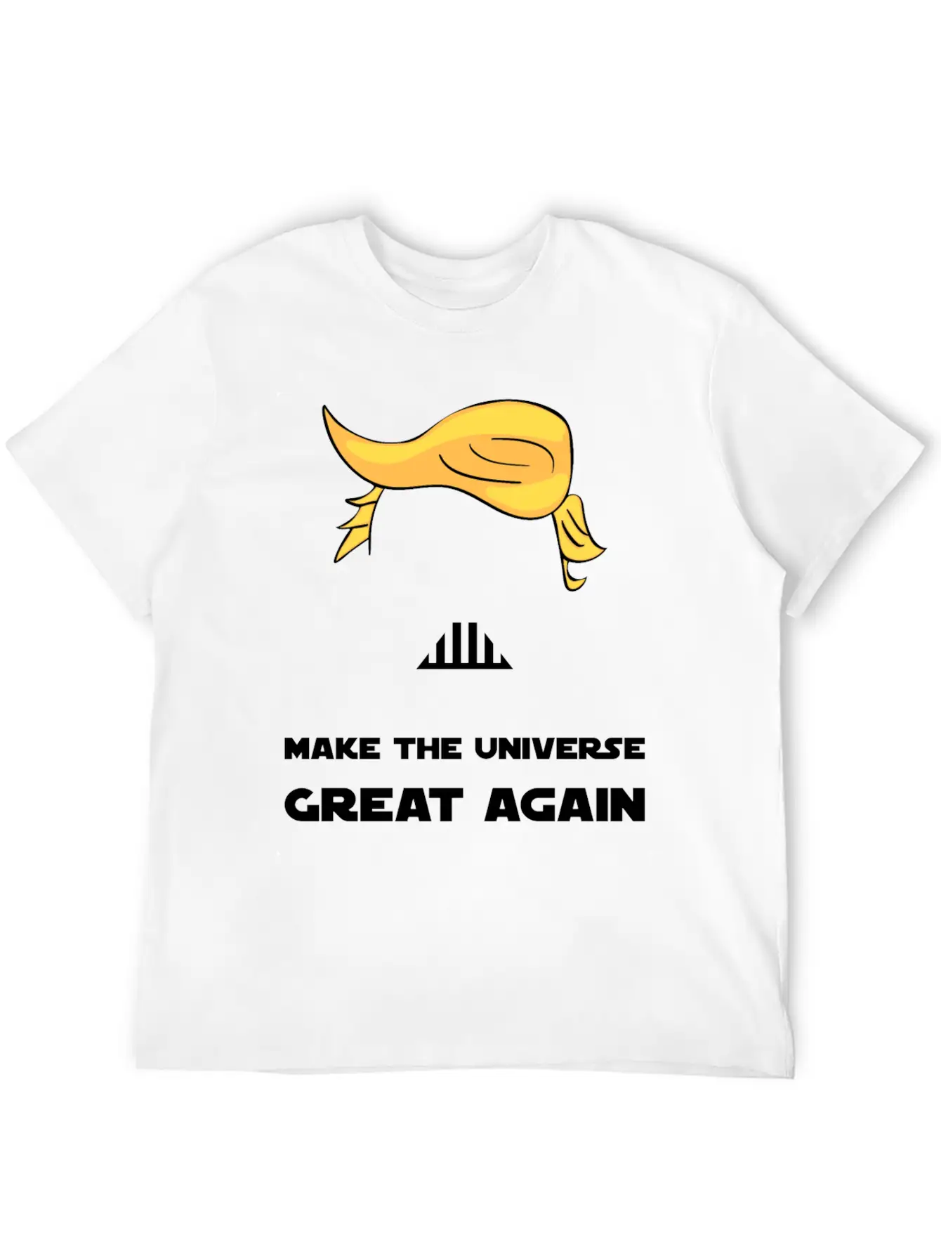 MAKE THE UNIVERSE GREAT AGAIN Unisex Short Sleeve Soft Cotton T-Shirt – Casual Everyday Wear