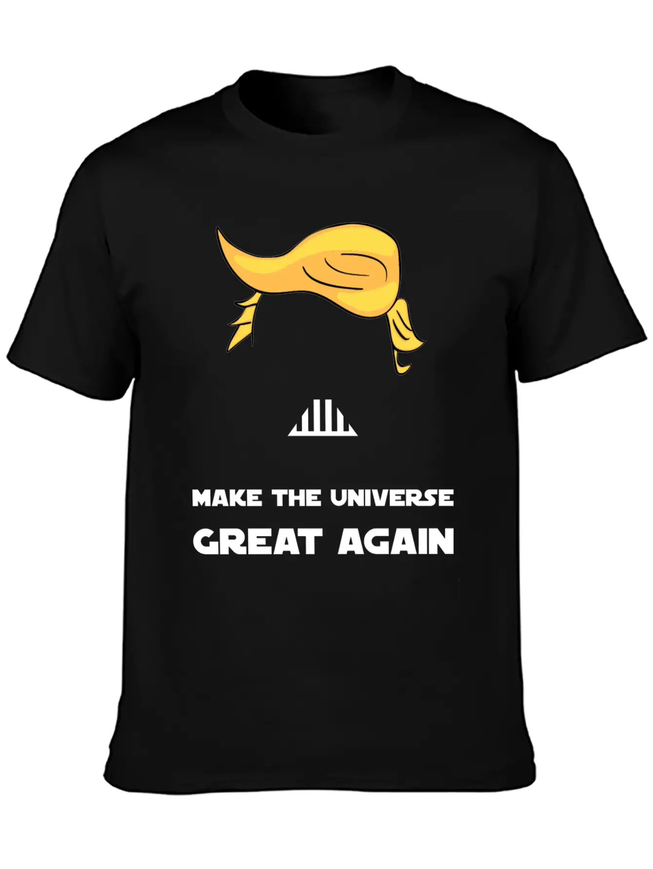 MAKE THE UNIVERSE GREAT AGAIN Unisex Short Sleeve Soft Cotton T-Shirt – Casual Everyday Wear