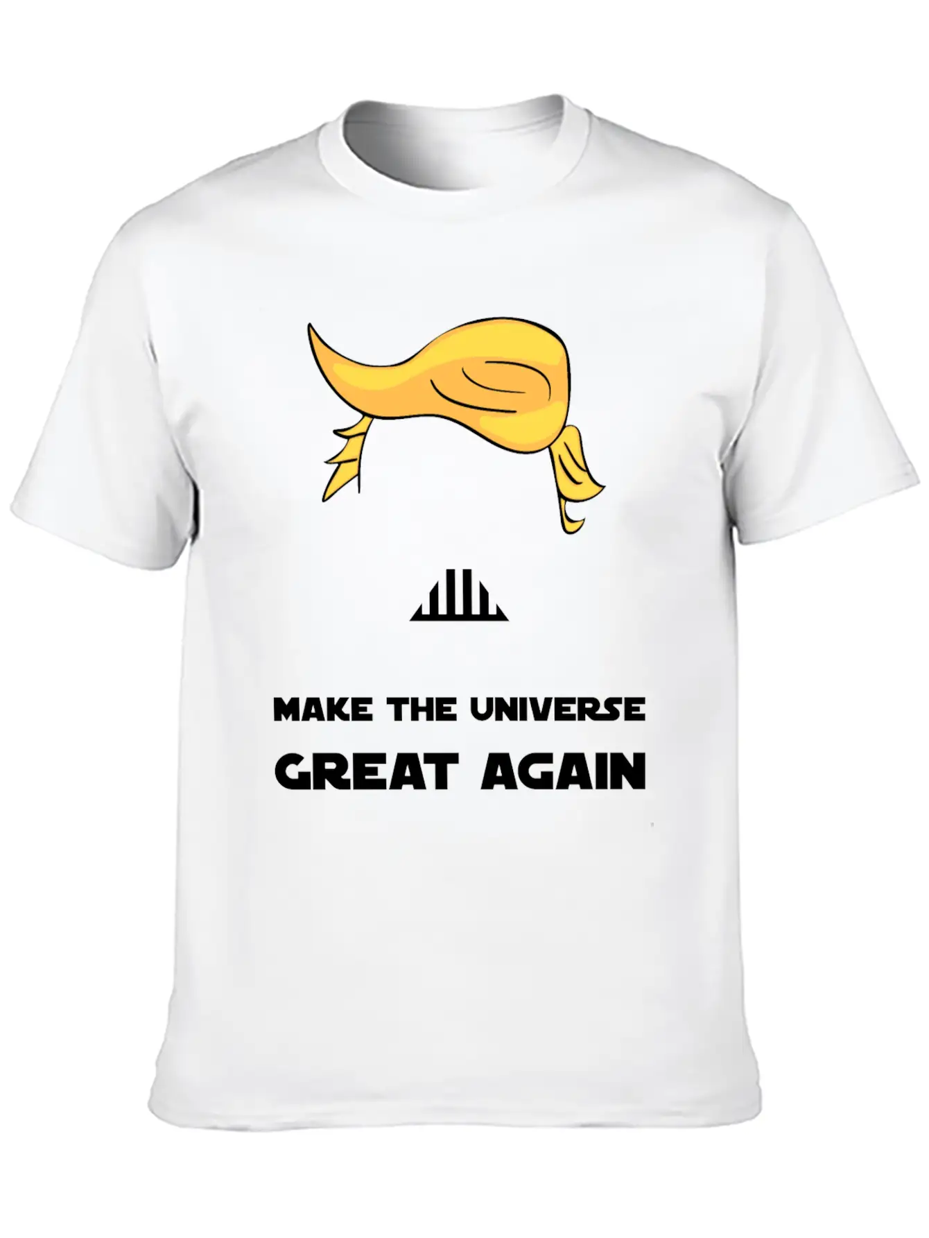 MAKE THE UNIVERSE GREAT AGAIN Unisex Short Sleeve Soft Cotton T-Shirt – Casual Everyday Wear