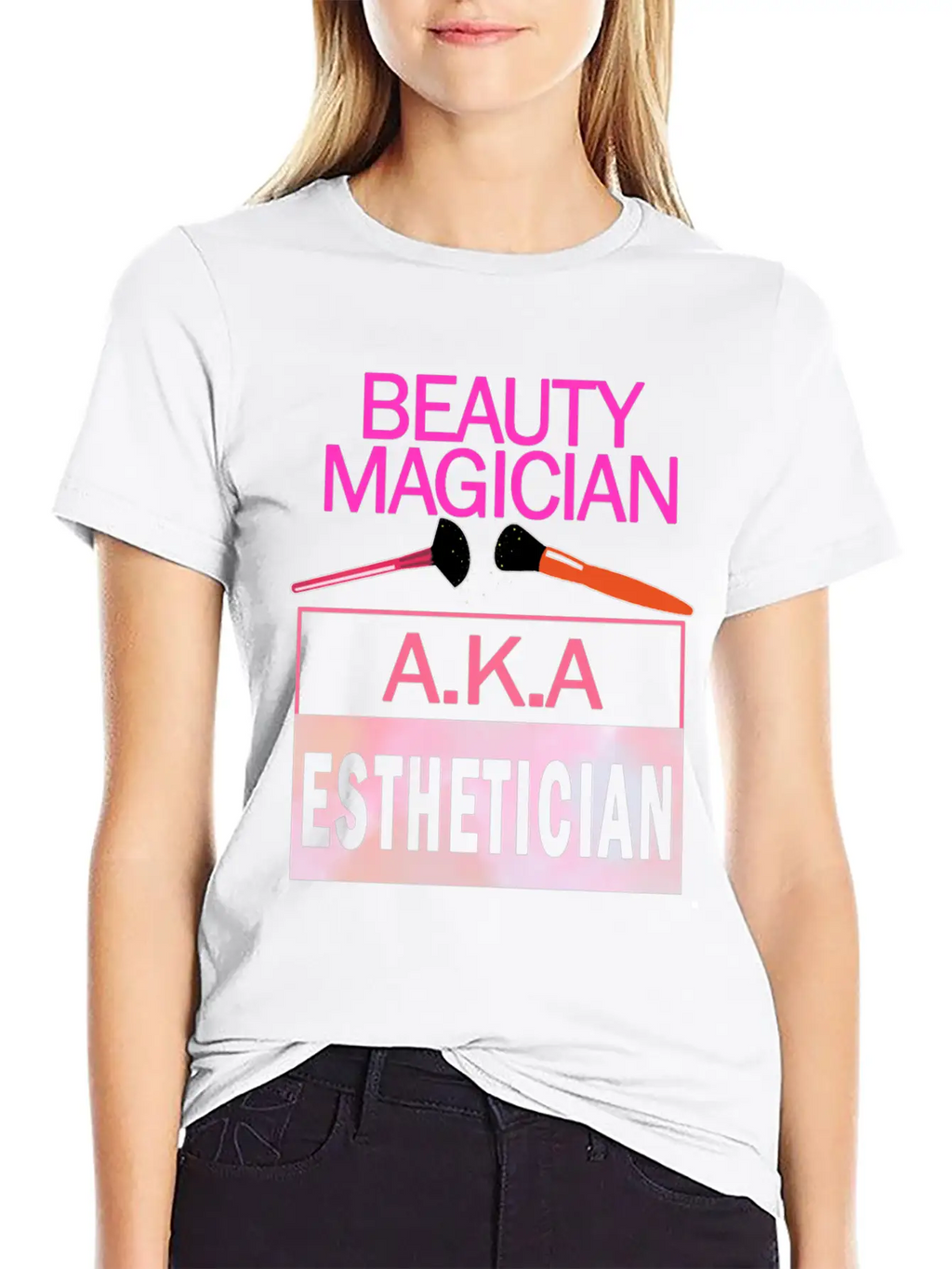 Makeup Artist, Esthetician, Asthetician Breathable Soft Cotton T-Shirt – Timeless Casual Look