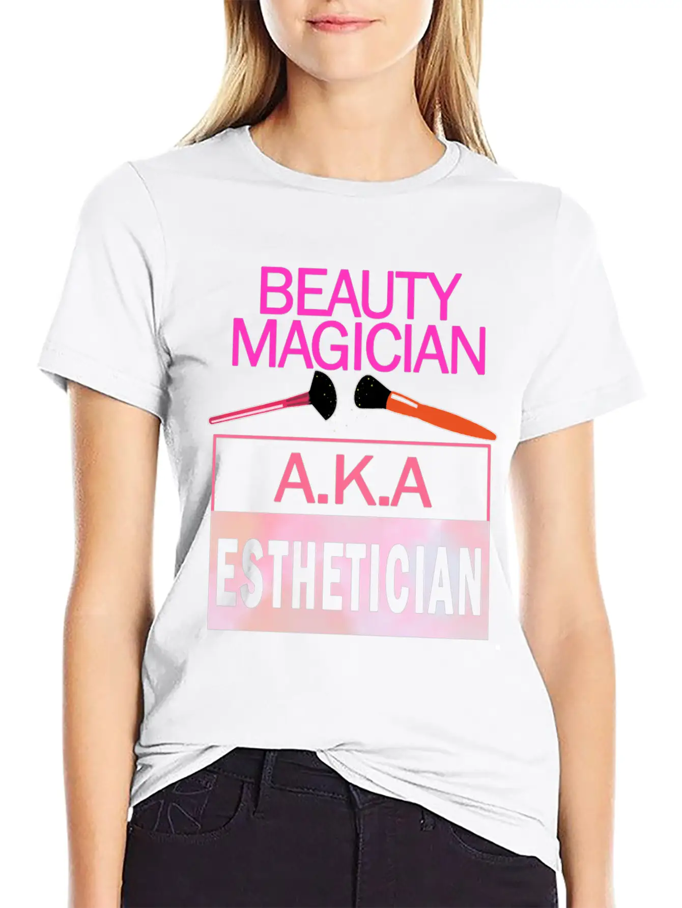 Makeup Artist, Esthetician, Asthetician Breathable Soft Cotton T-Shirt – Timeless Casual Look