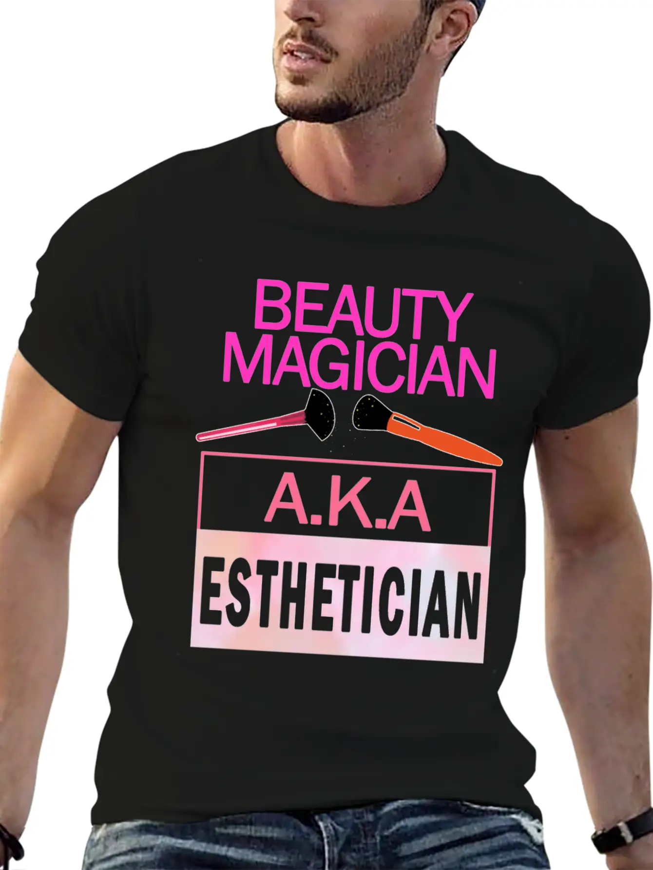 Makeup Artist, Esthetician, Asthetician Breathable Soft Cotton T-Shirt – Timeless Casual Look