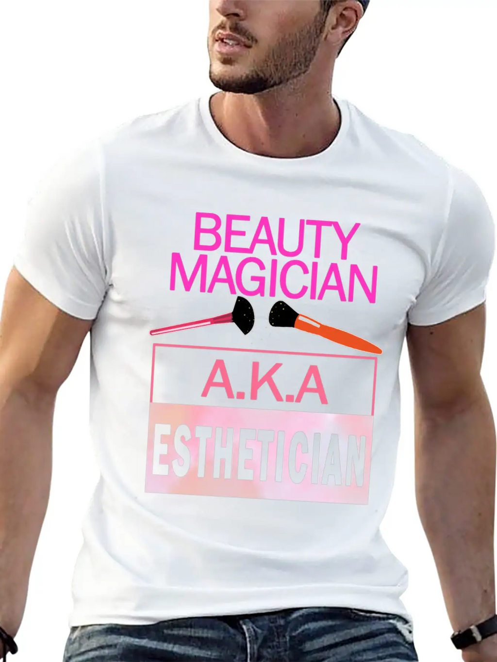 Makeup Artist, Esthetician, Asthetician Breathable Soft Cotton T-Shirt – Timeless Casual Look