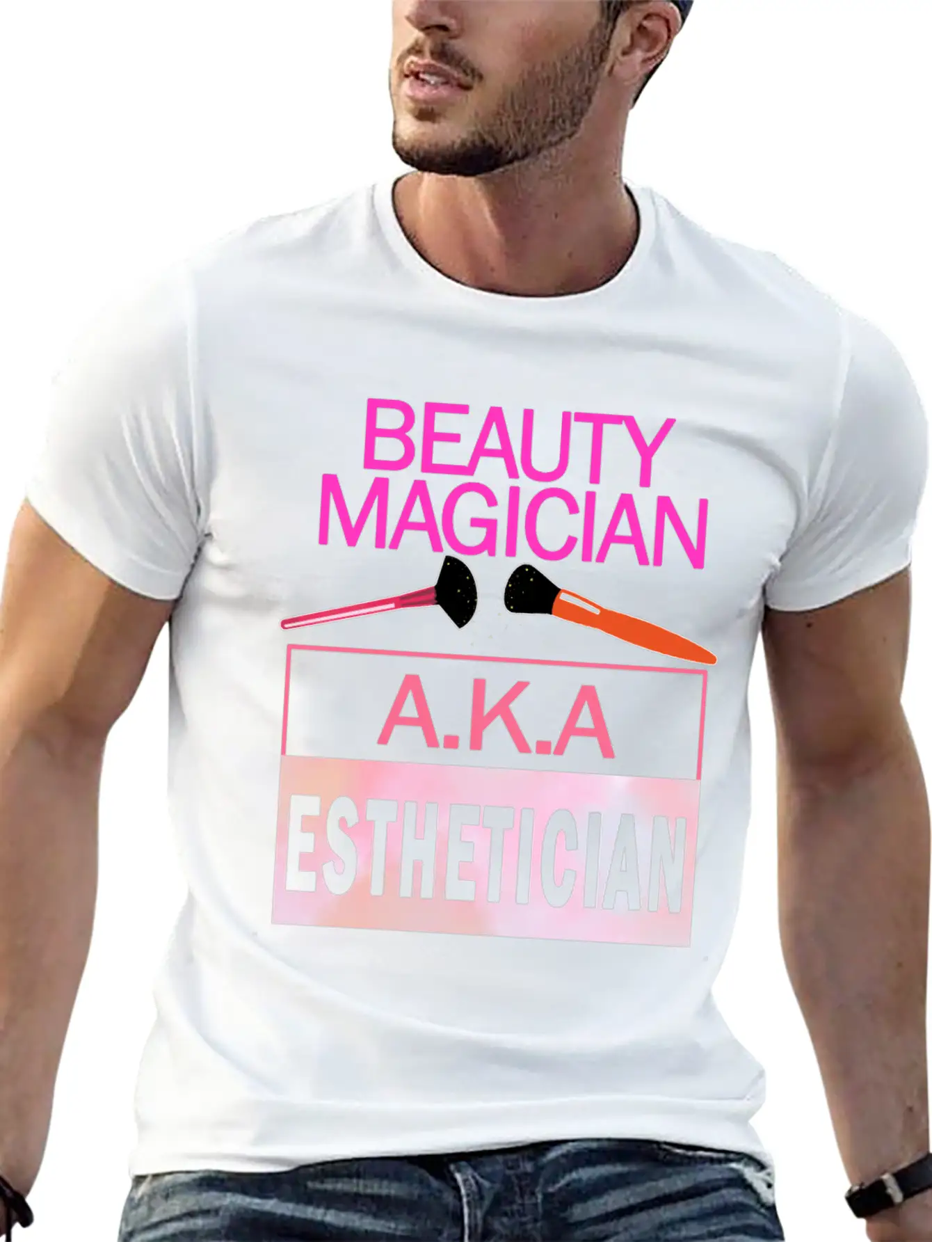 Makeup Artist, Esthetician, Asthetician Breathable Soft Cotton T-Shirt – Timeless Casual Look