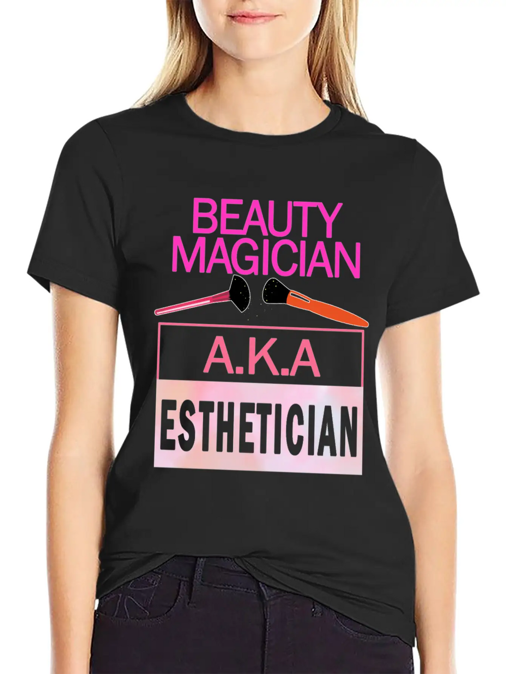 Makeup Artist, Esthetician, Asthetician Breathable Soft Cotton T-Shirt – Timeless Casual Look