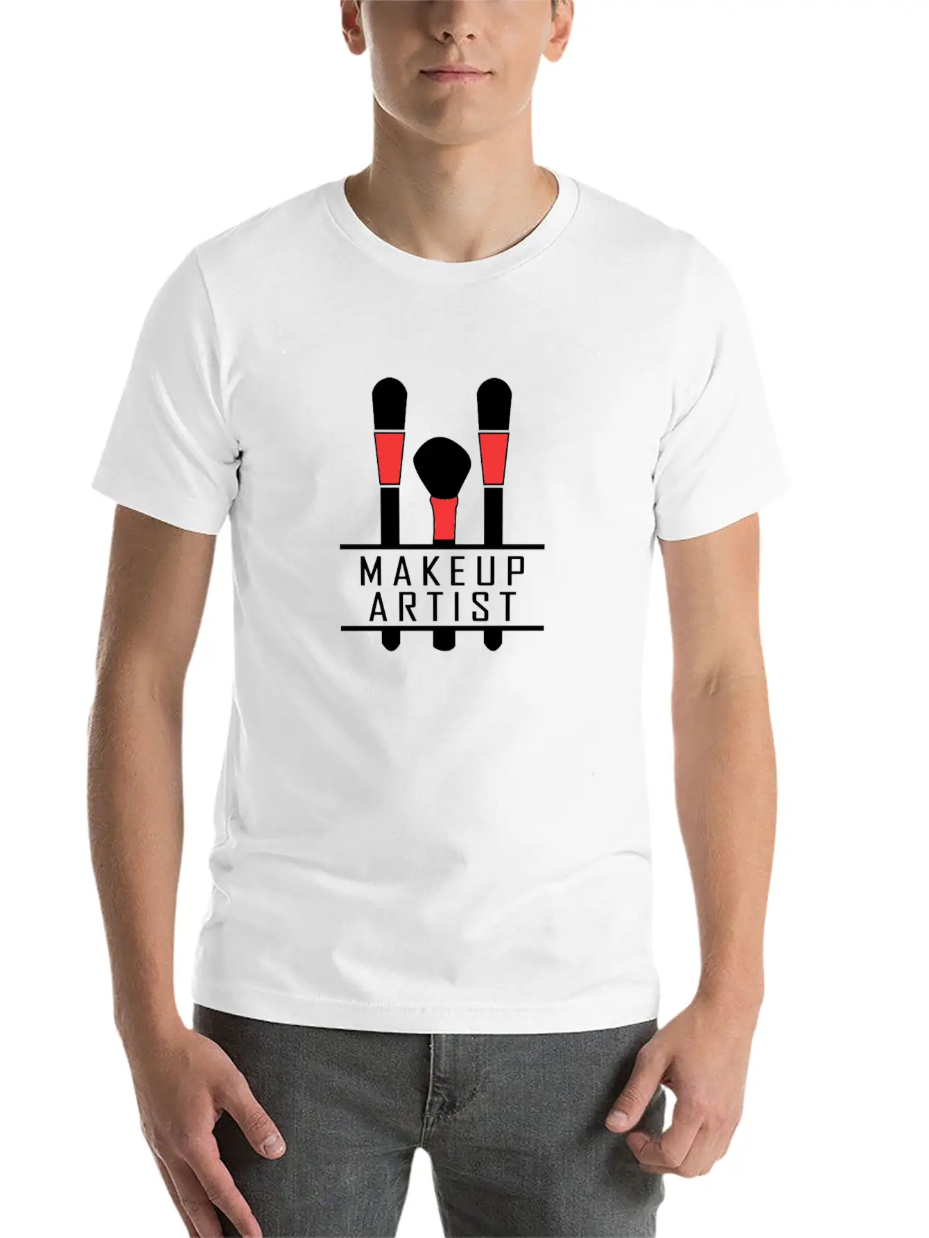 Makeup Artist MUA Esthetician Breathable Soft Cotton T-Shirt – Timeless Casual Look