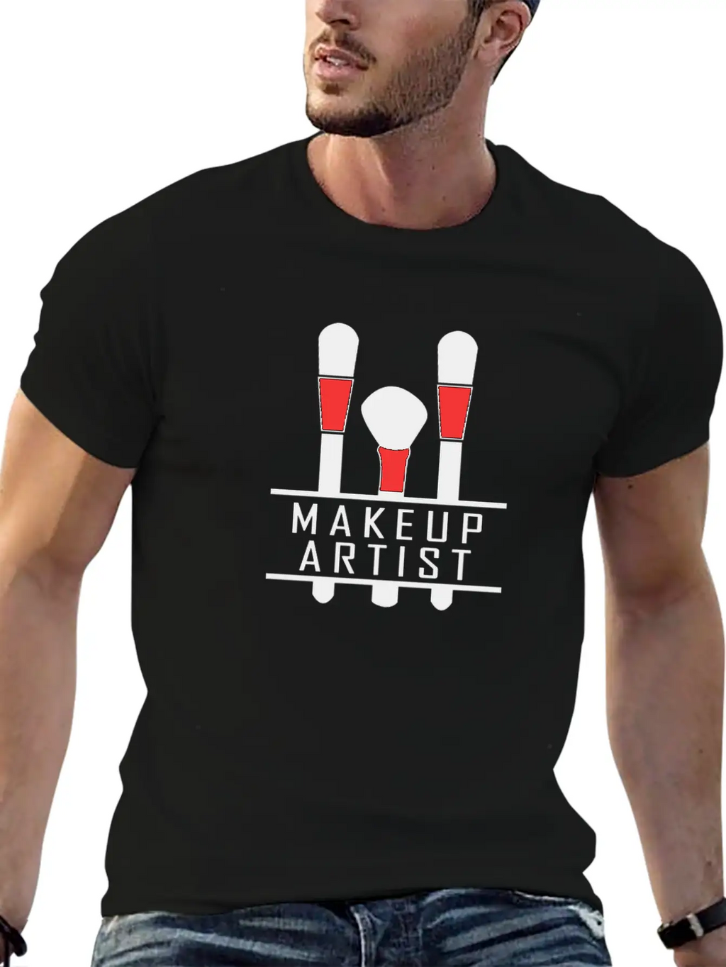 Makeup Artist MUA Esthetician Breathable Soft Cotton T-Shirt – Timeless Casual Look