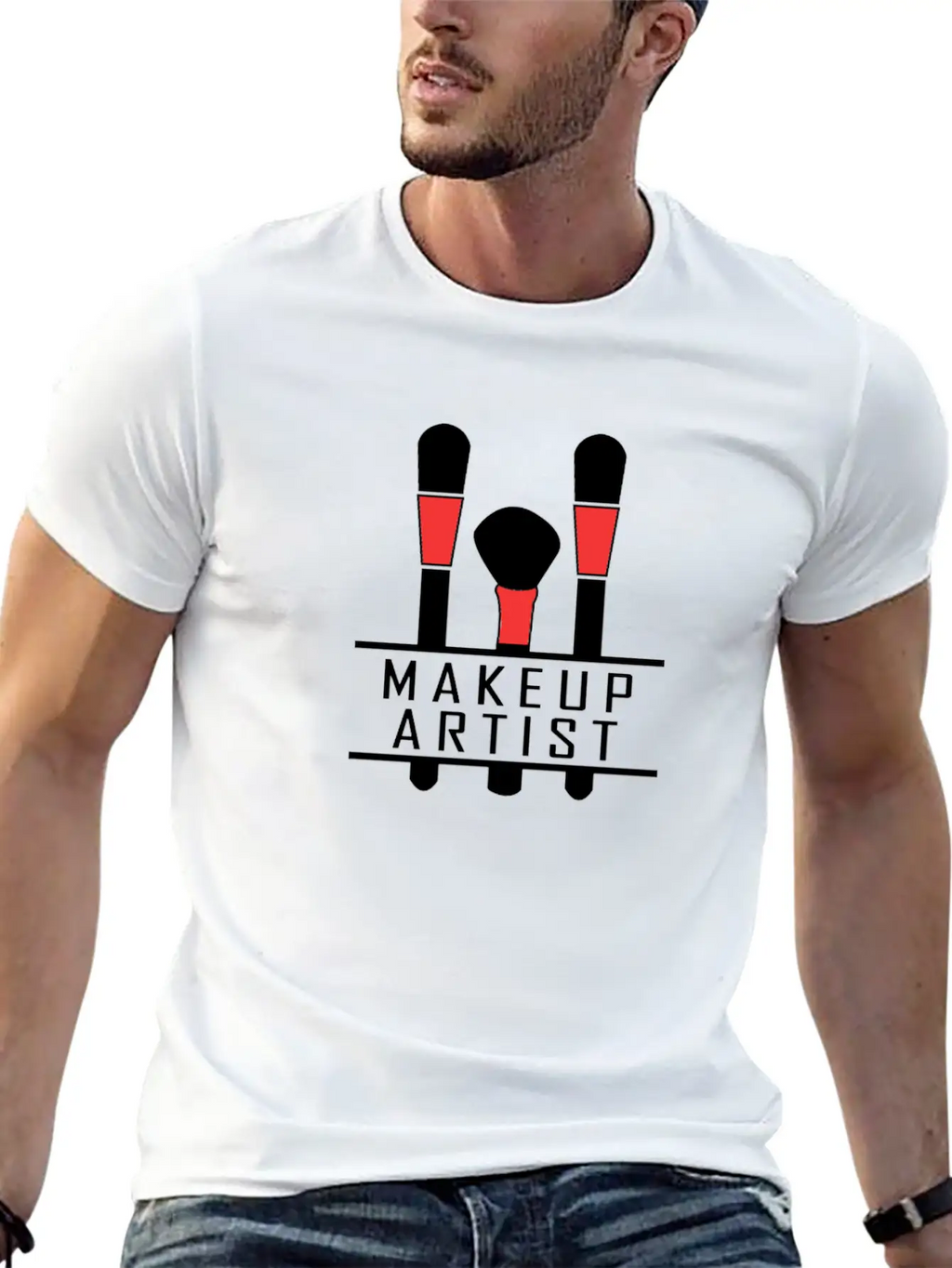 Makeup Artist MUA Esthetician Breathable Soft Cotton T-Shirt – Timeless Casual Look