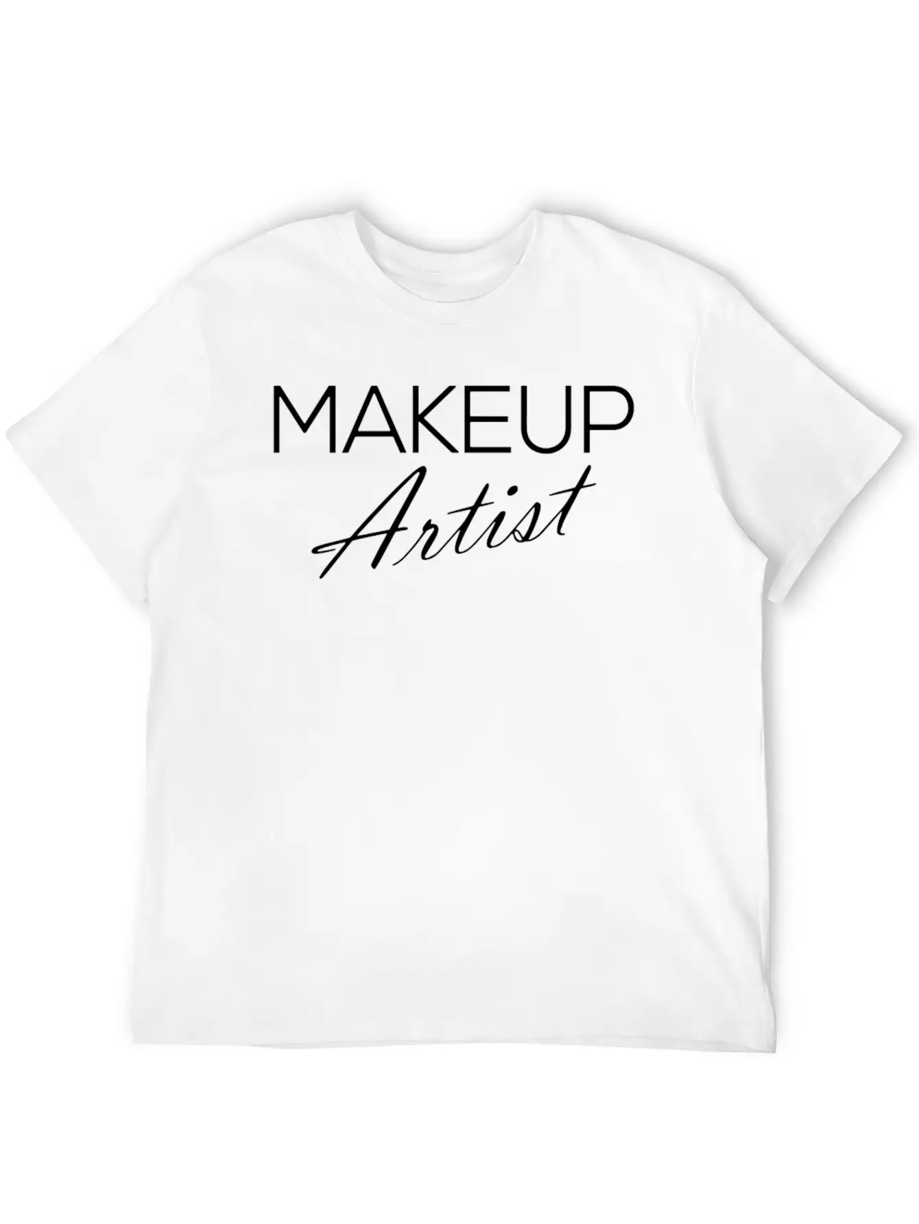 Makeup Artist Stylish Everyday T-Shirt – Unisex Basic Cotton Tee