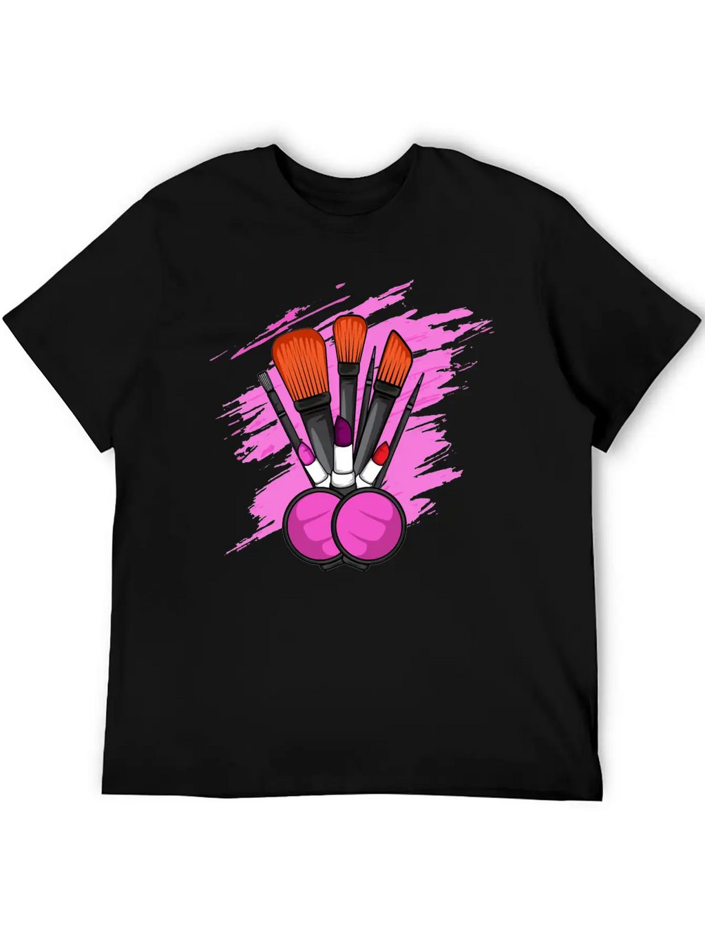 Makeup Tools Cosmetologist Gift Unisex Casual T-Shirt – Clean Design For Daily Comfort