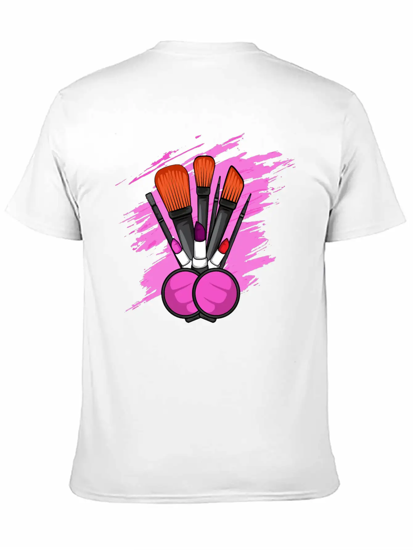 Makeup Tools Cosmetologist Gift Unisex Casual T-Shirt – Clean Design For Daily Comfort