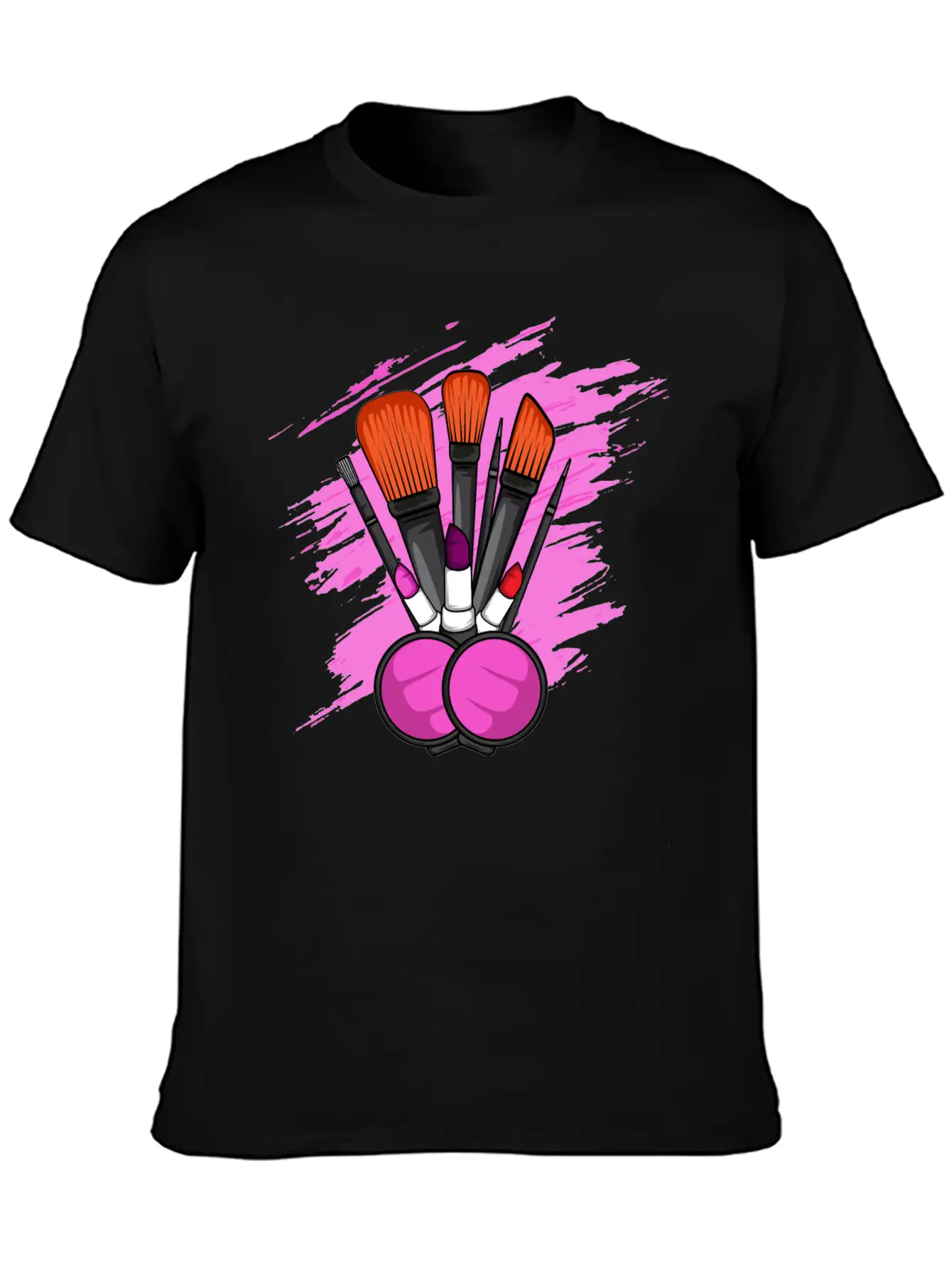 Makeup Tools Cosmetologist Gift Unisex Casual T-Shirt – Clean Design For Daily Comfort